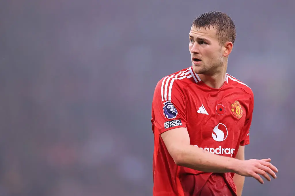 Matthijs de Ligt has made 15 appearances for Manchester United. (Image: Getty)