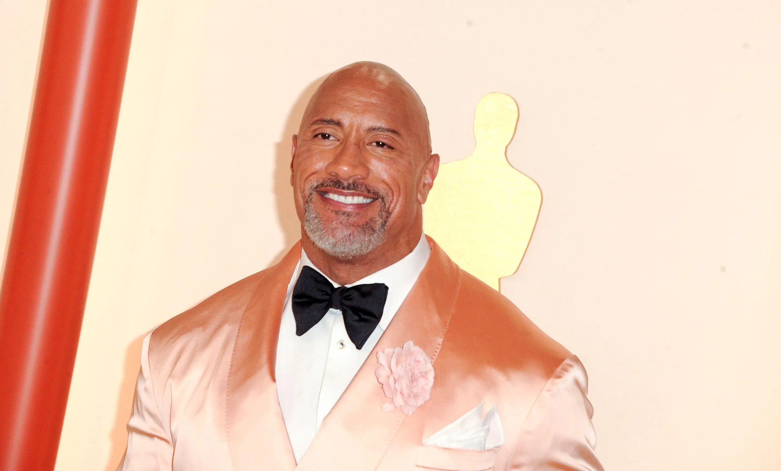 Dwayne Johnson at the 95th Academy Awards. Image: Alamy 