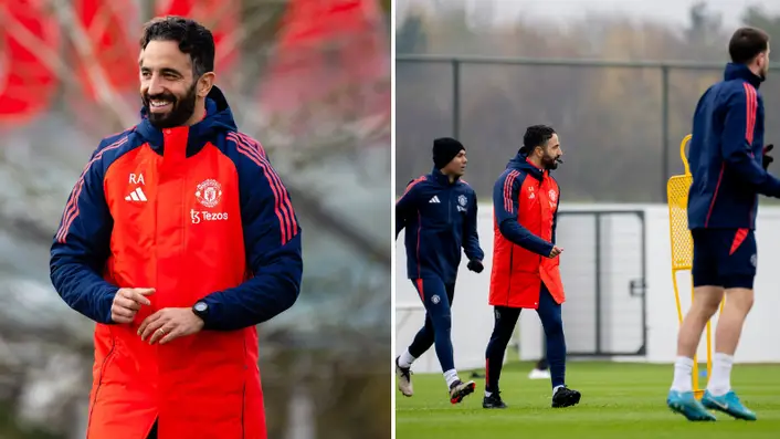 Man Utd players have already come up with a 'nickname' for Ruben Amorim after first training sessions