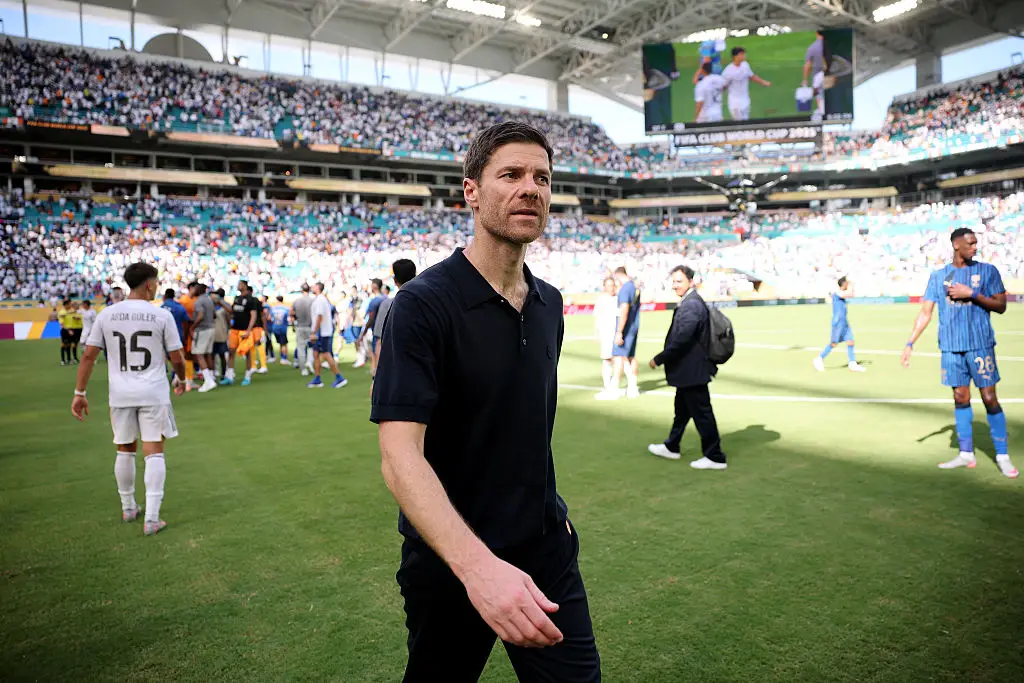 Xabi Alonso after Real Madrid vs Al Hilal (Credit:Getty)