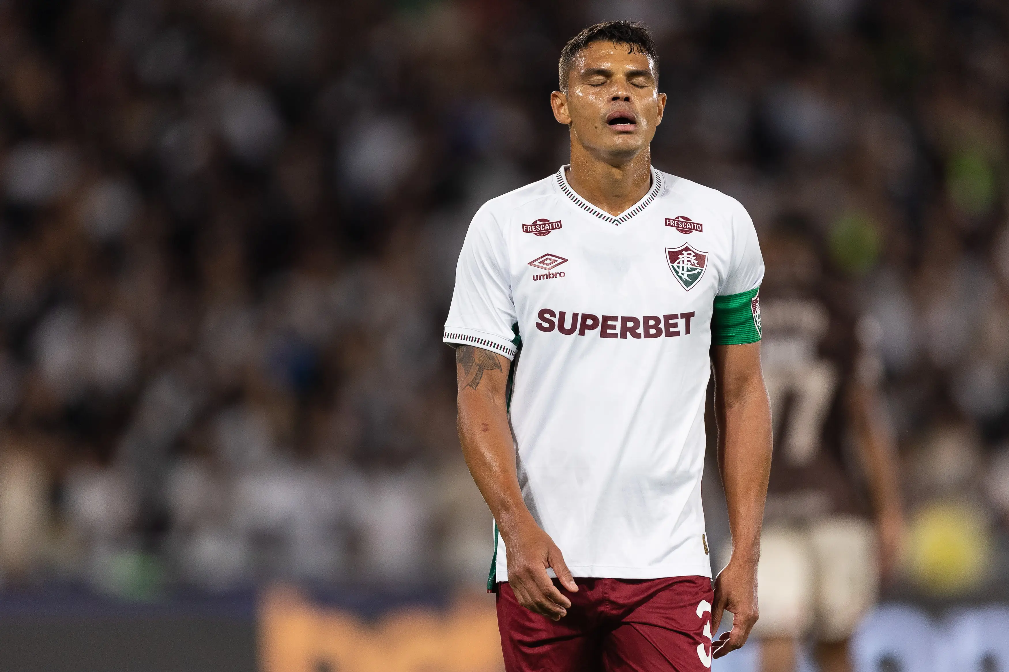 Thiago Silva's son has been called up by England. Image: Getty