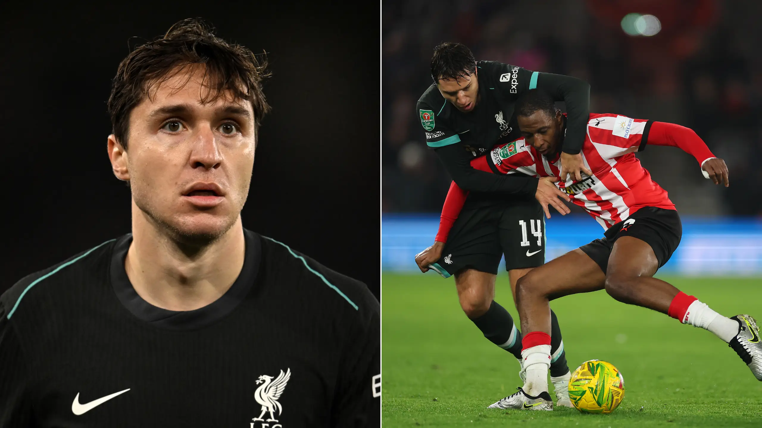 Liverpool fans make their feelings clear on Federico Chiesa after 2-1 Carabao Cup win over Southampton