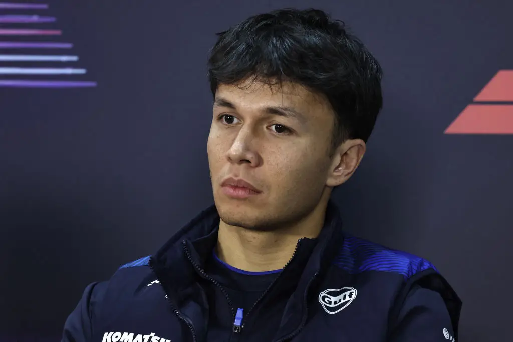 Williams driver Alex Albon pictured (Image: Getty)