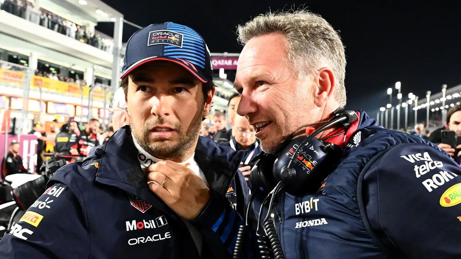 Christian Horner's astonishing message about Max Verstappen plan revealed by Sergio Perez