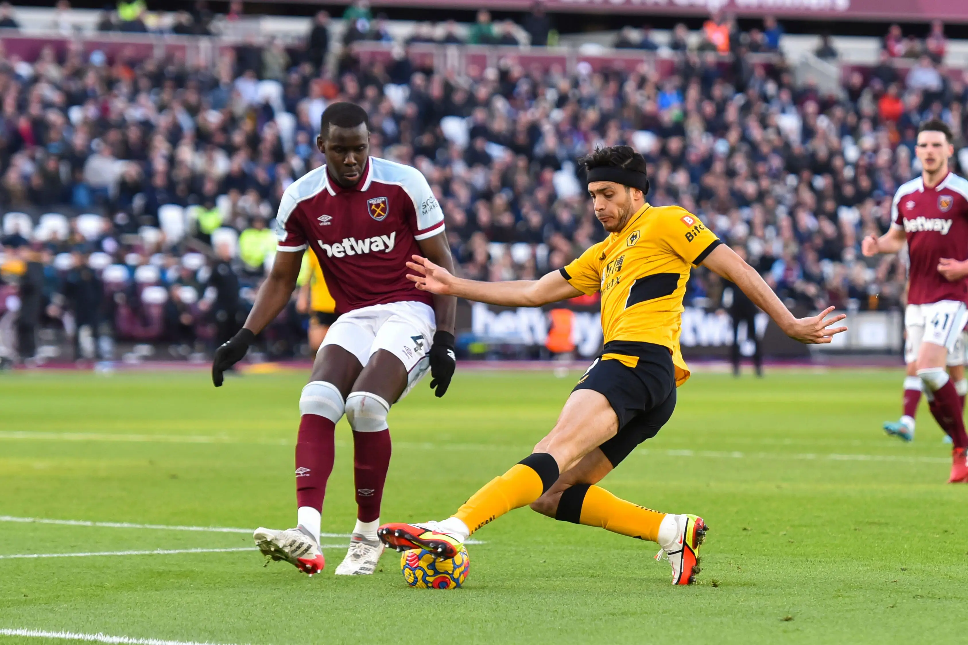 Zouma continues to be an important member of David Moyes' team. Image: PA Images