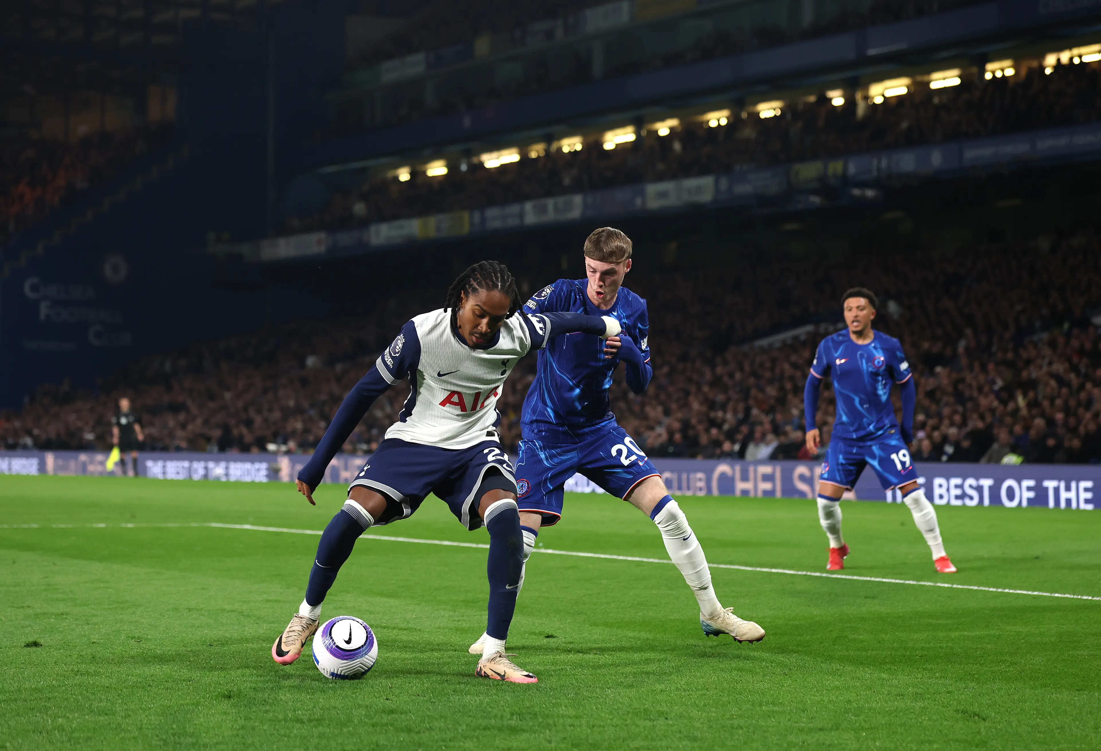 The tense rivalry between the teams continues (Photo by Alex Pantling/Getty Images)
