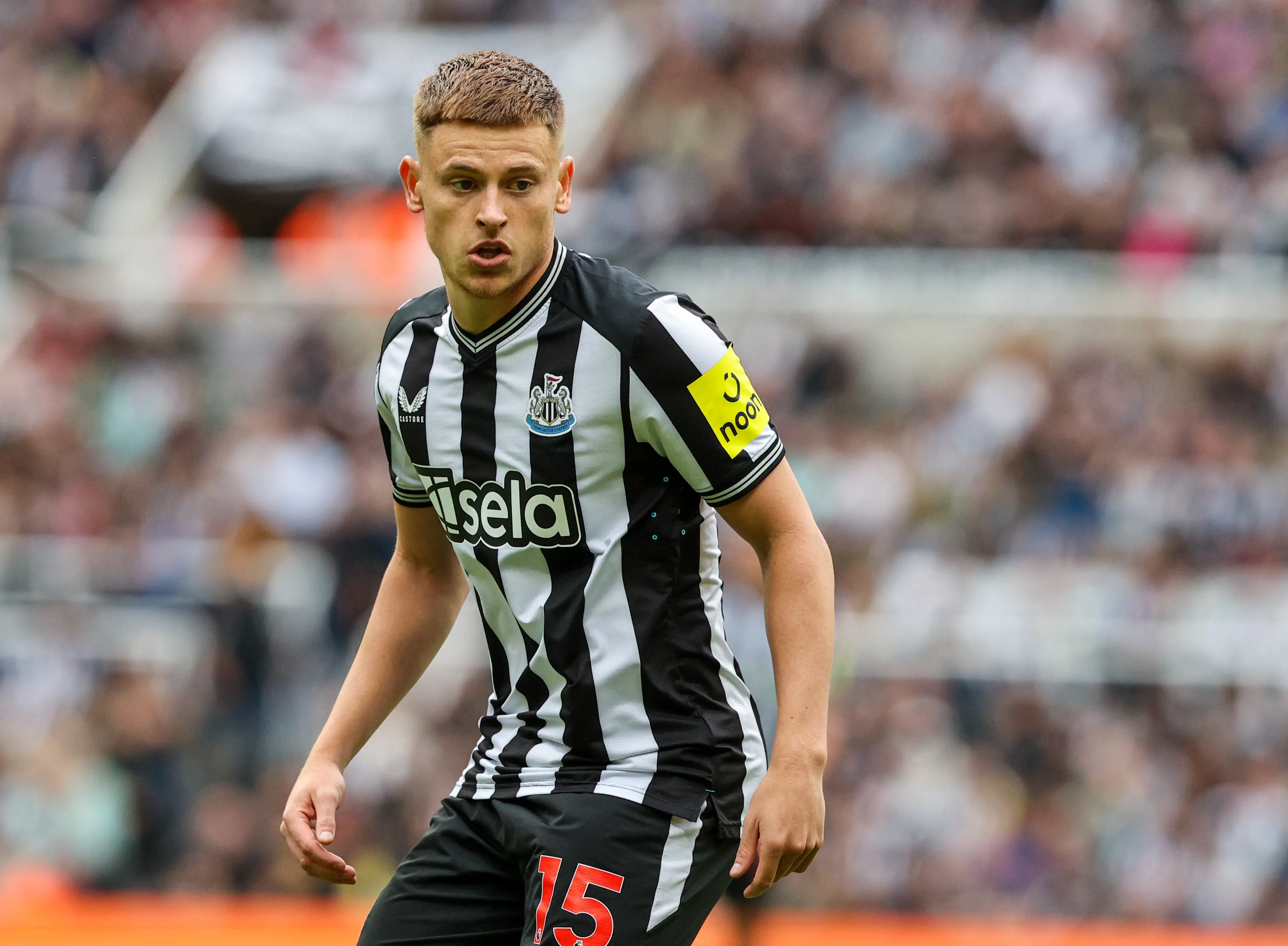 Newcastle United's Harvey Barnes. (