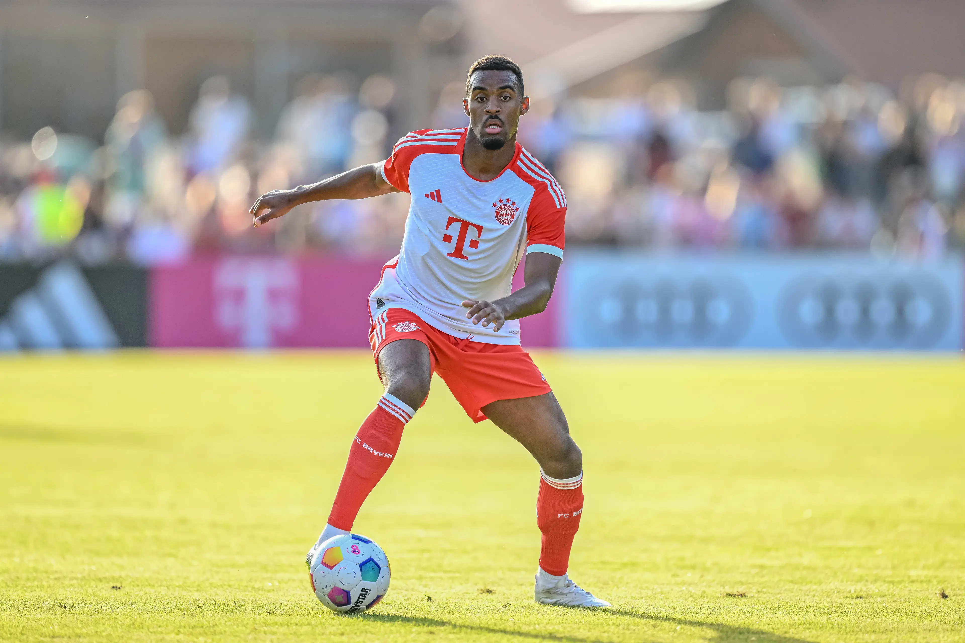 Bayern Munich midfielder Ryan Gravenberch pictured (