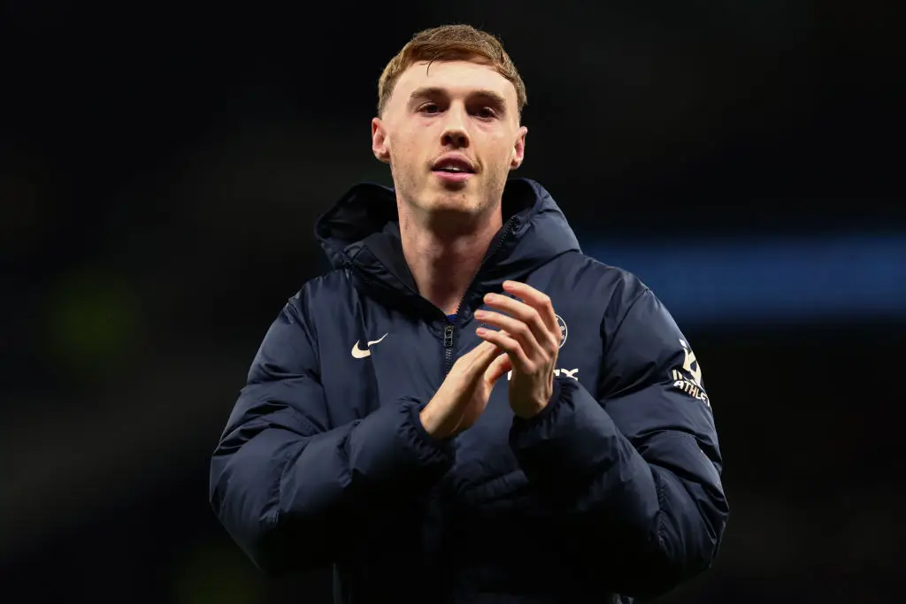 Cole Palmer pictured after Chelsea's 4-3 win over Tottenham (Image: Getty)