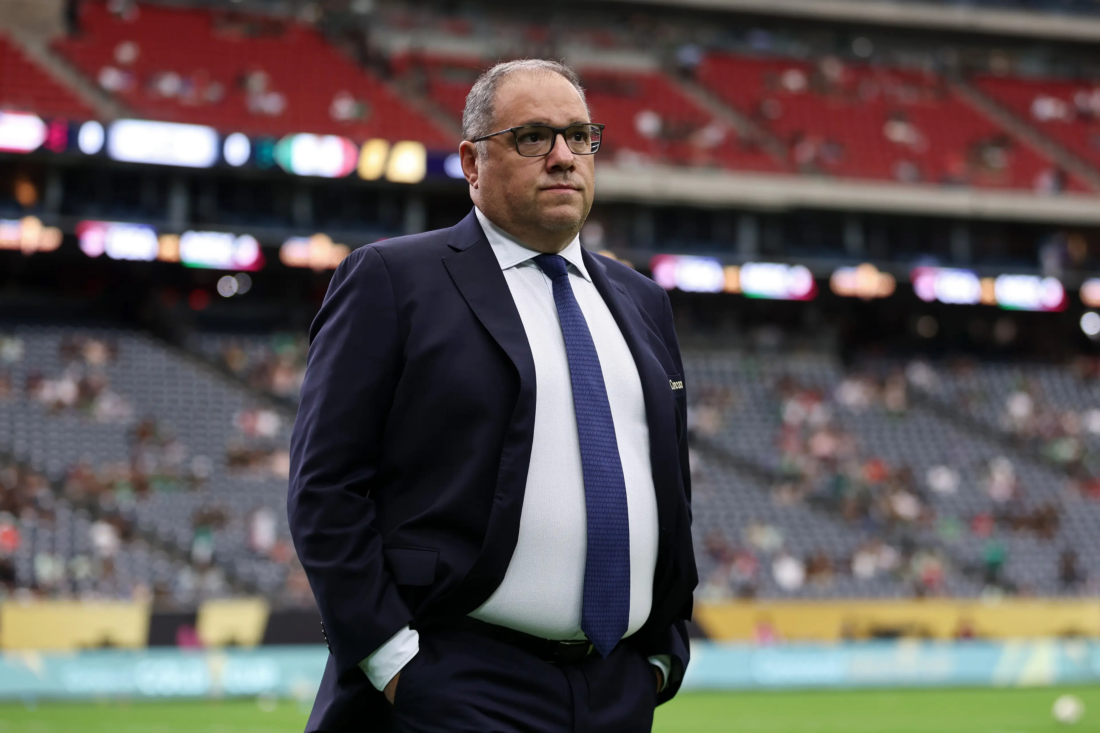 Victor Montagliani has responded to Trump's suggestion. (Image: Omar Vega / Stringer via Getty)