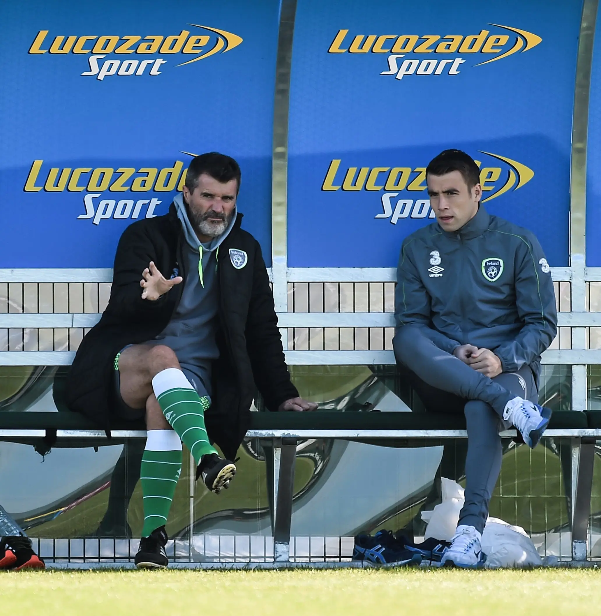 Keane and Coleman had "a few" rows. Image credit: Getty