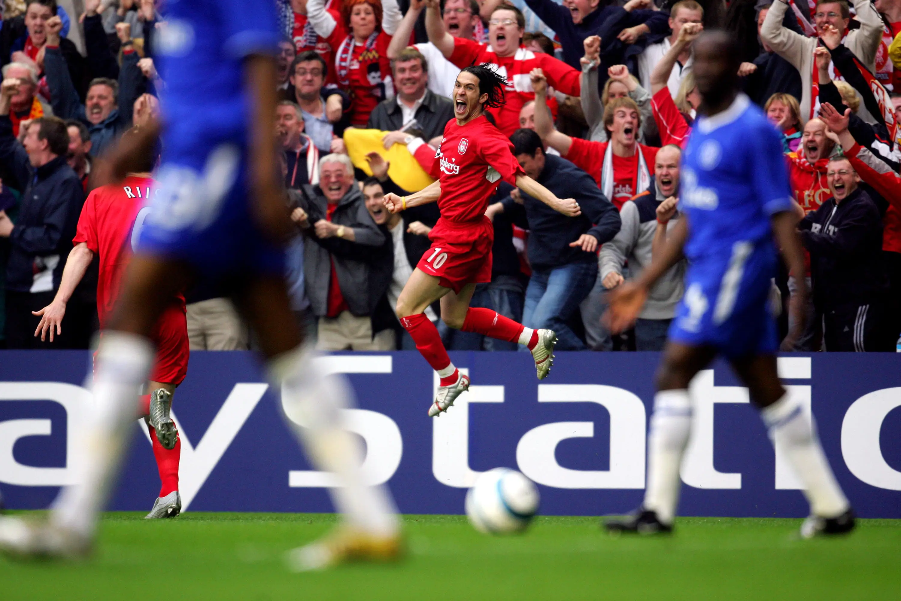 Garcia scored to send Liverpool through to the 2005 Champions League final (Image: PA)