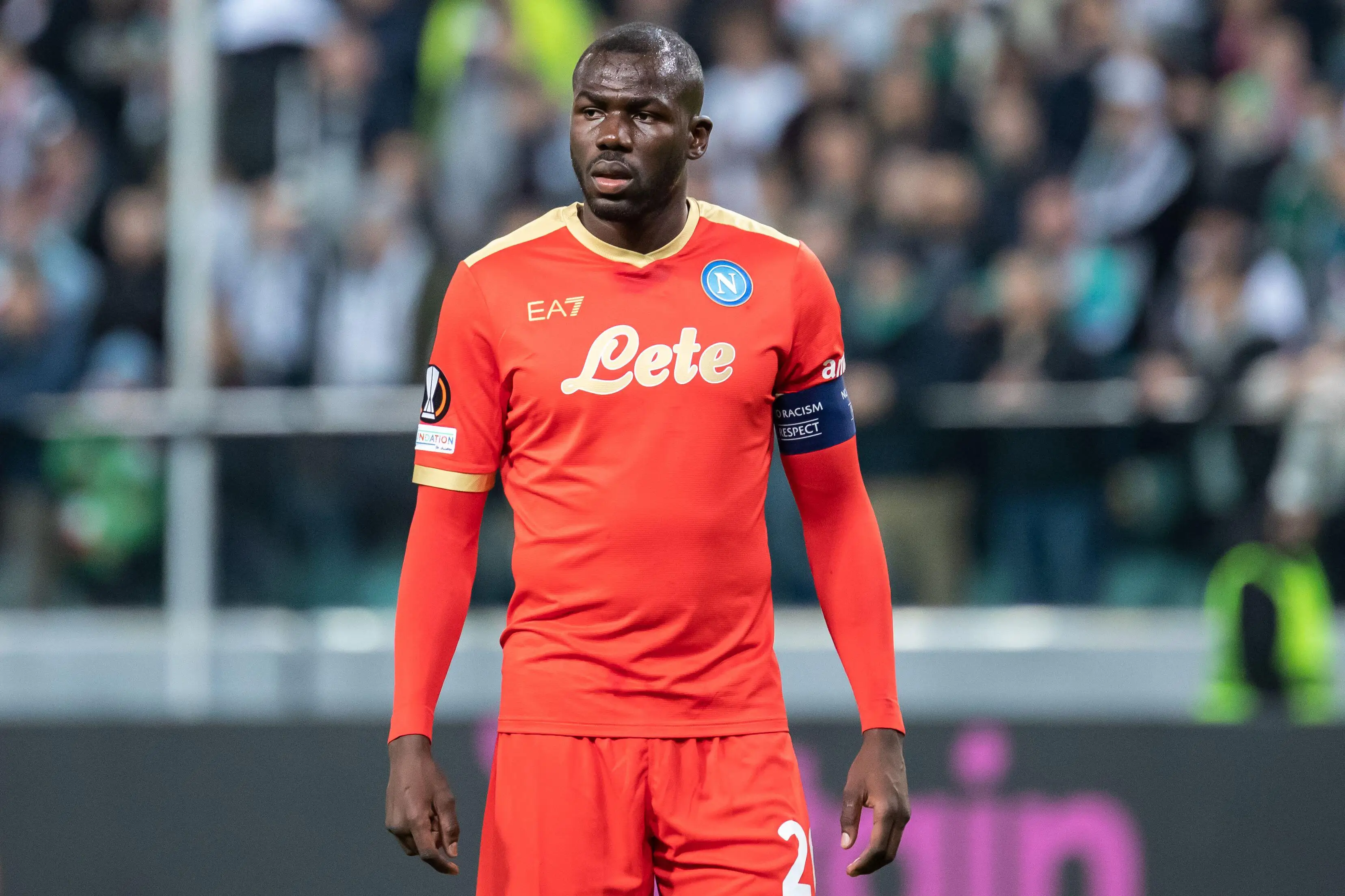 Kalidou Koulibaly in action against Legia Warsaw. (Alamy)