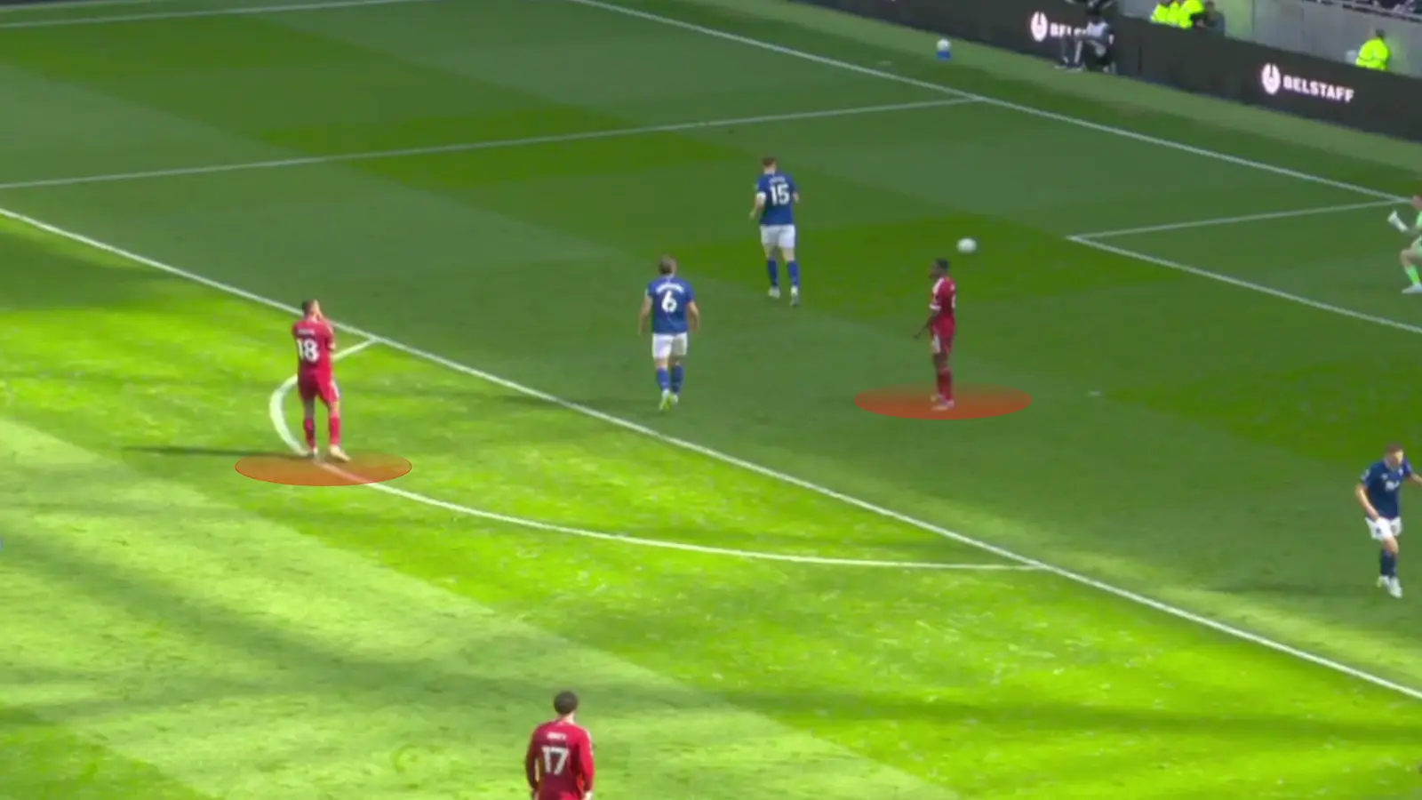 Alexander Isak was visibly frustrated with Cody Gakpo (Sky Sports)