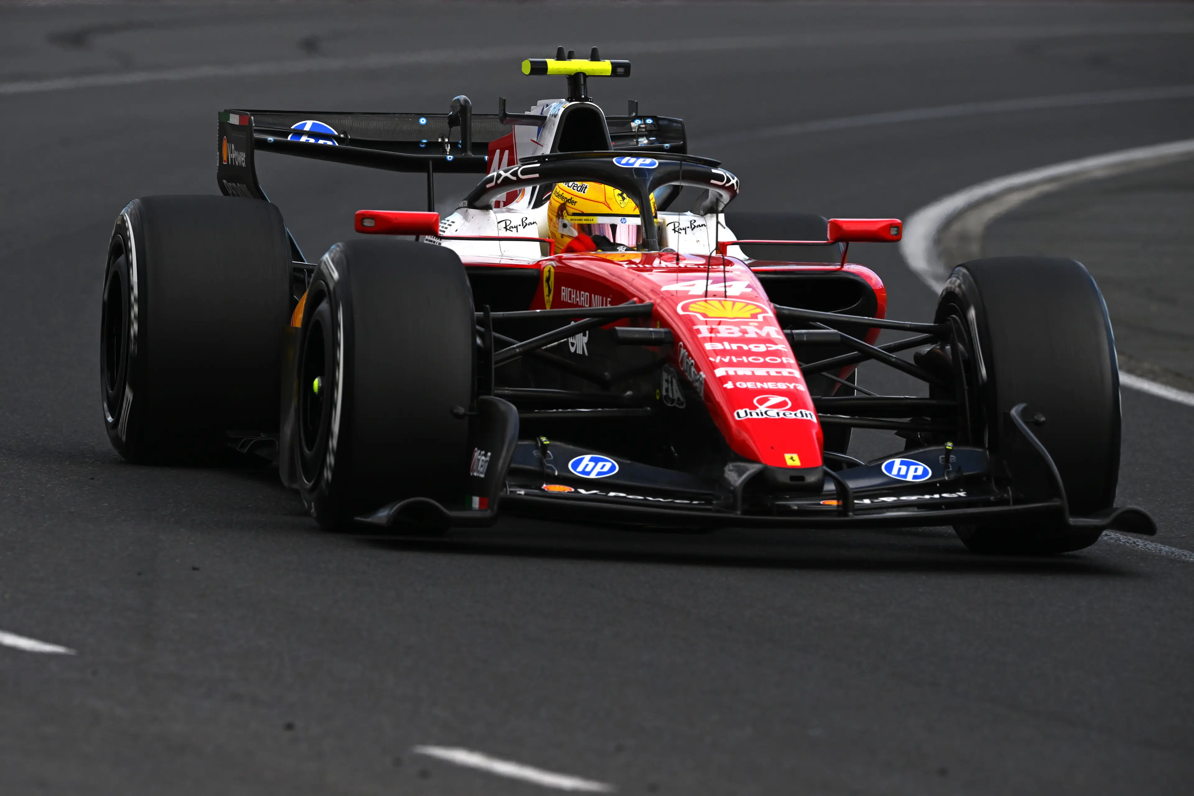 Lewis Hamilton produced a promising performance at the Australian Grand Prix. Image: Getty