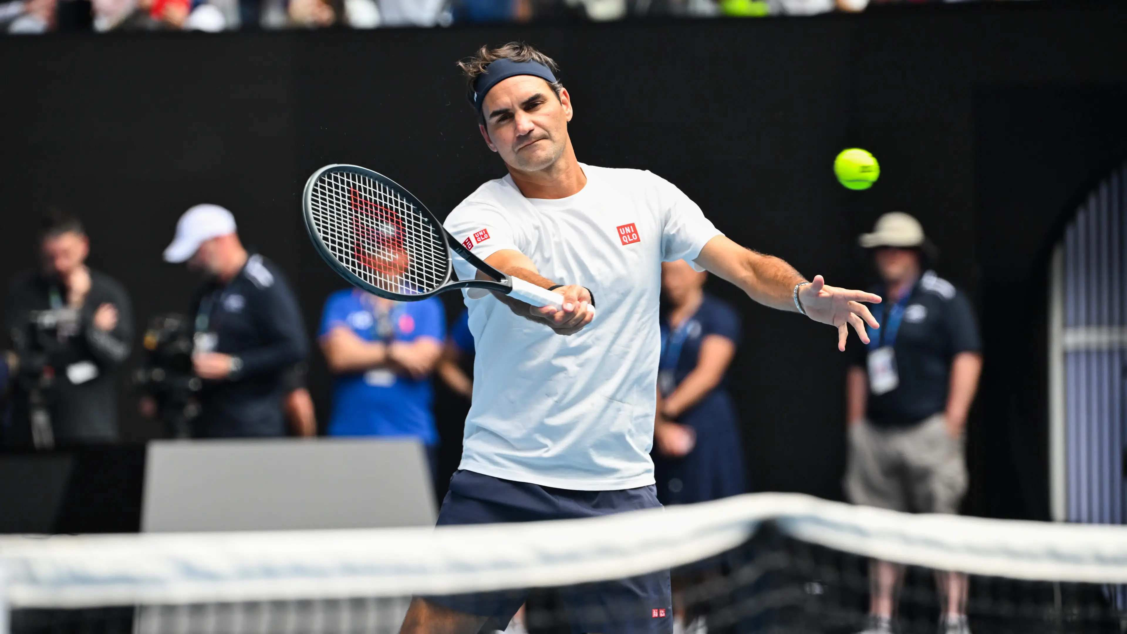 Roger Federer Makes Tennis Return With Win Over Top-Ranked Australian Open Star
