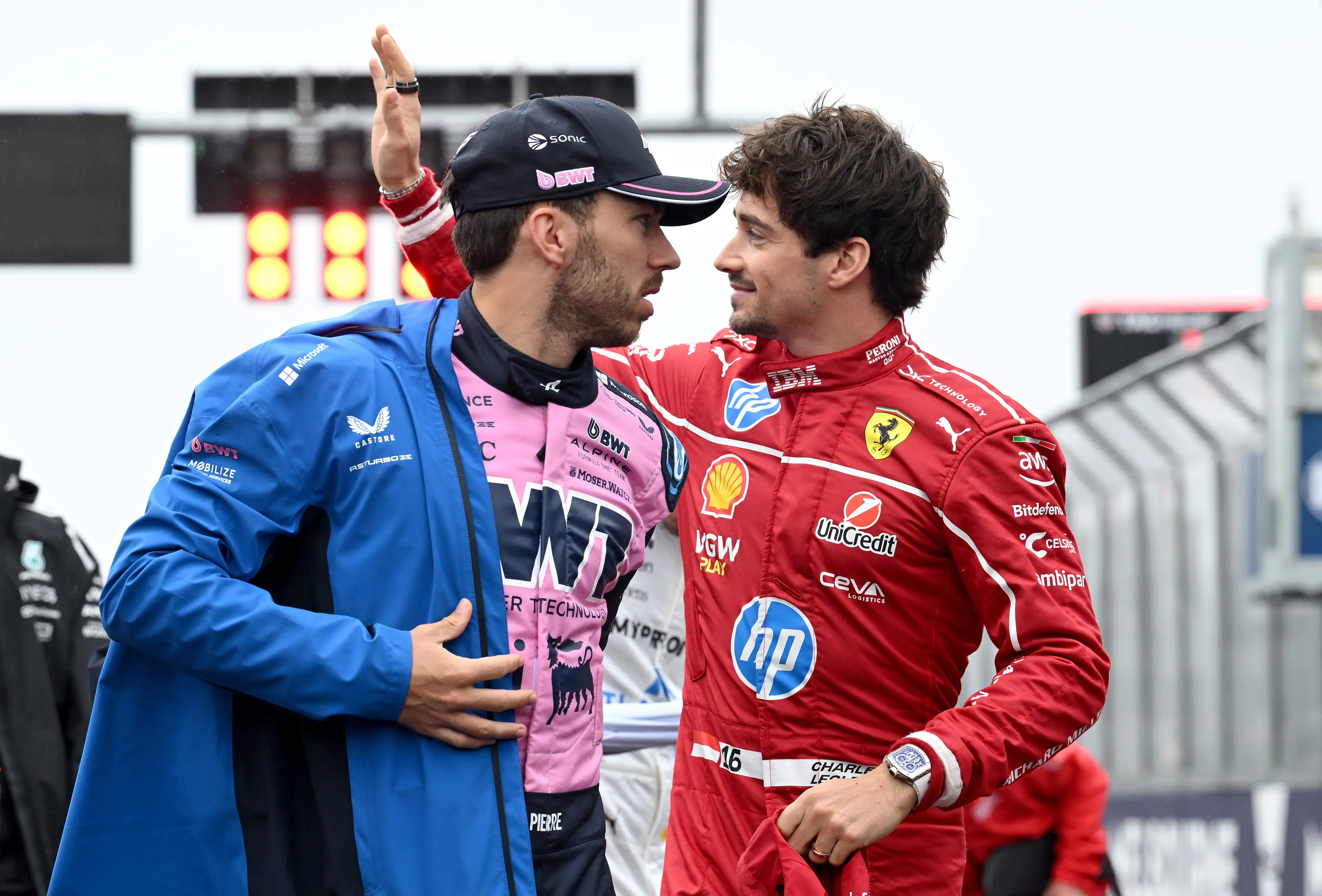 Pierre Gasly and Charles Leclerc have been disqualified from the Chinese Grand Prix. Image: Getty
