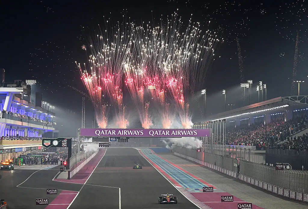 Lusail International Circuit during the 2025 Qatar Grand Prix (Credit:Getty)