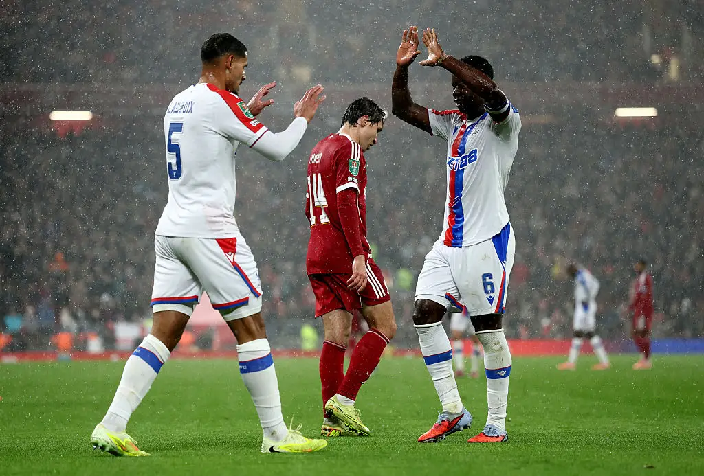 Crystal Palace beat Liverpool 3-0 (Credit:Getty)