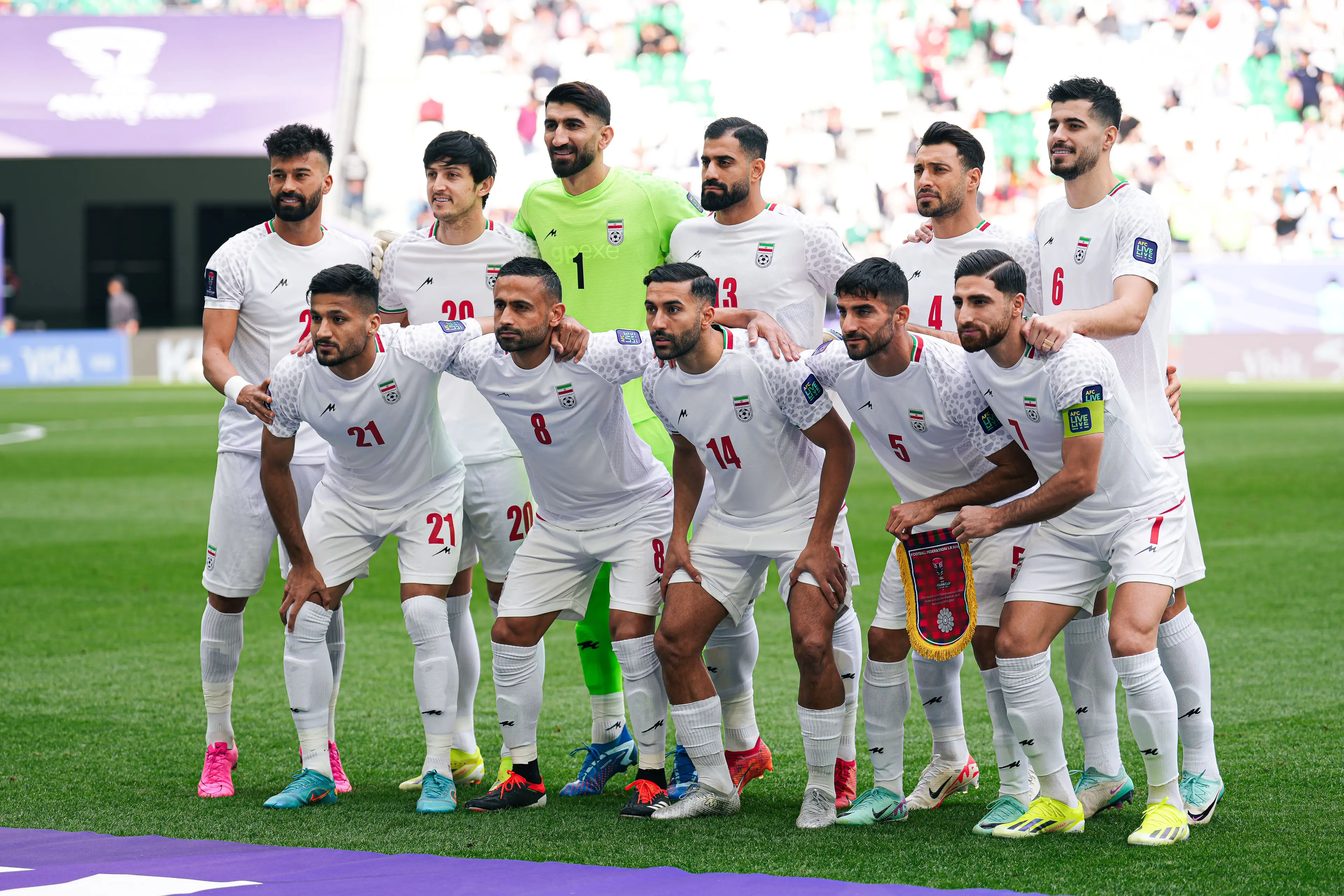 Iranian football team.
