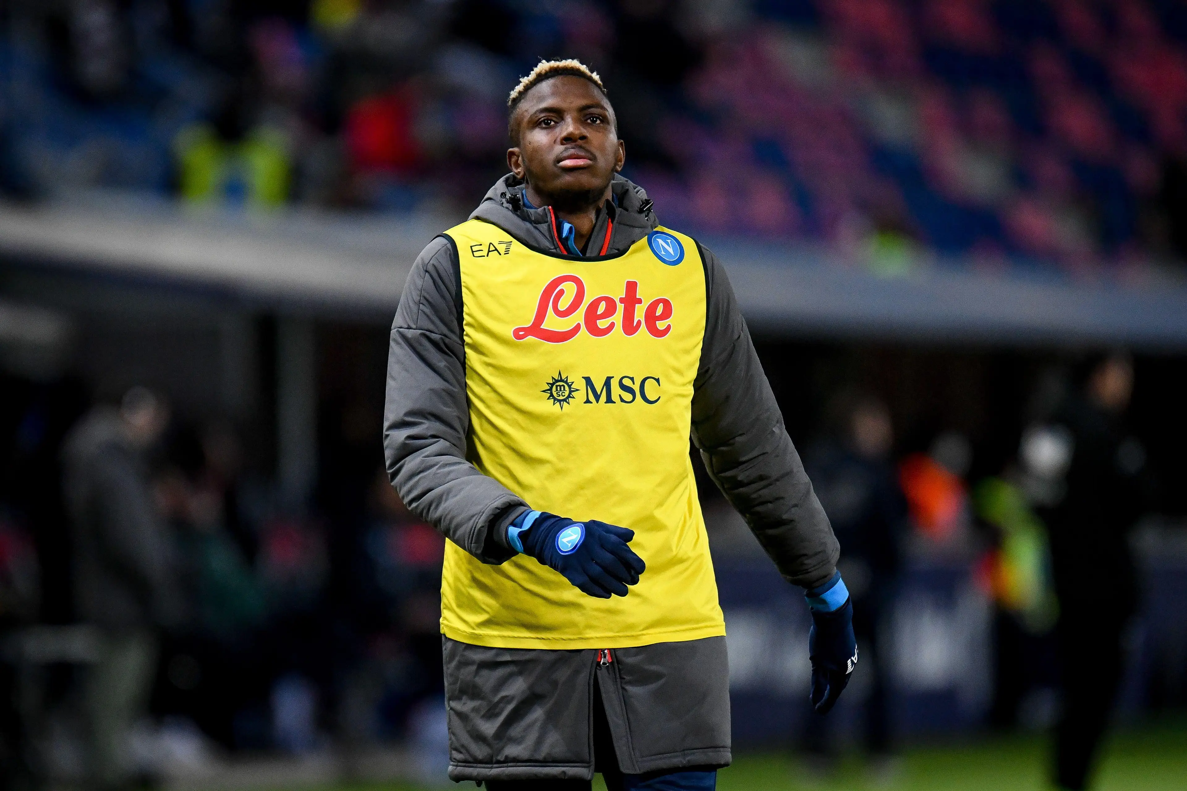 Osimhen is being linked with a move to a number of clubs this summer (PA)