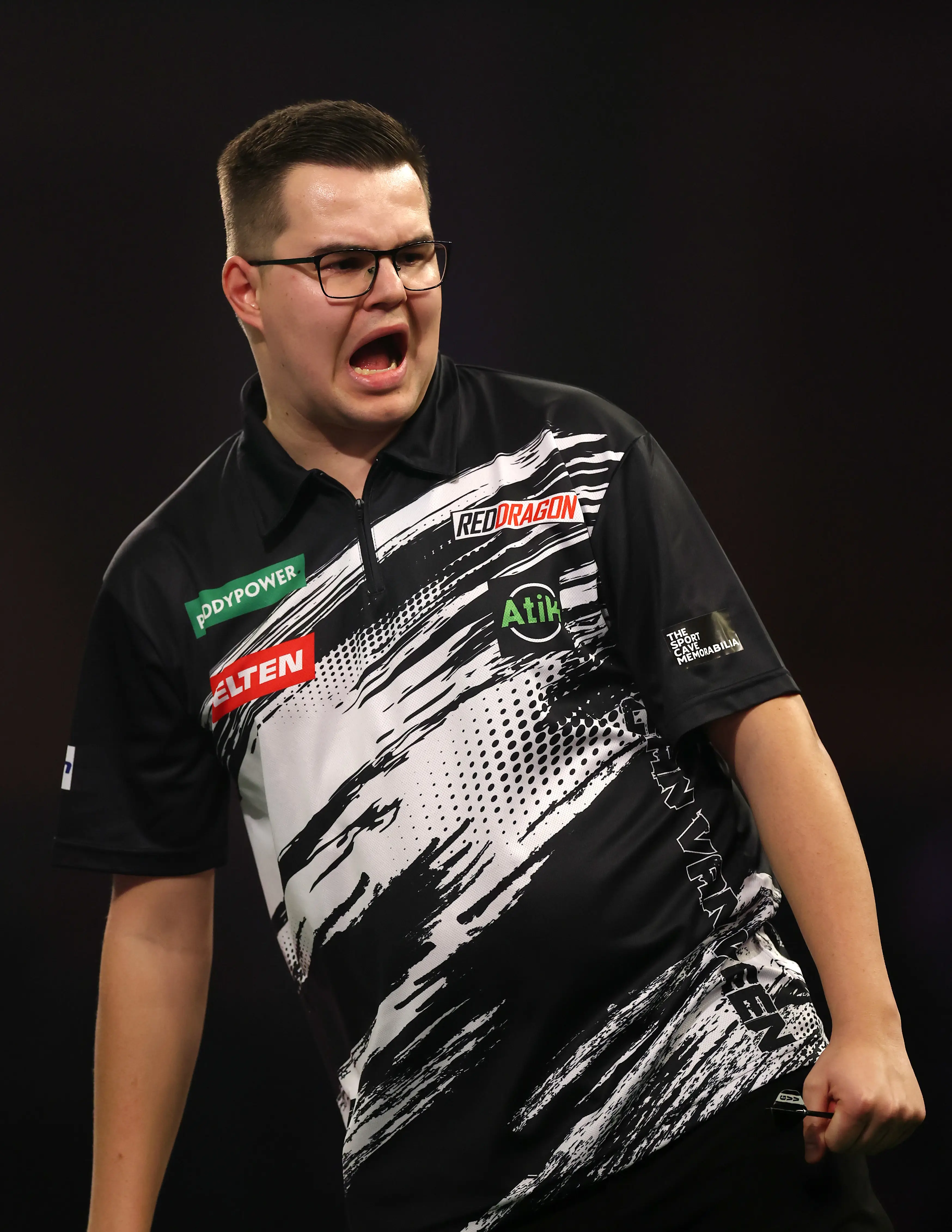 Van Veen has made the semi-finals for the first time in his career. Image: Getty