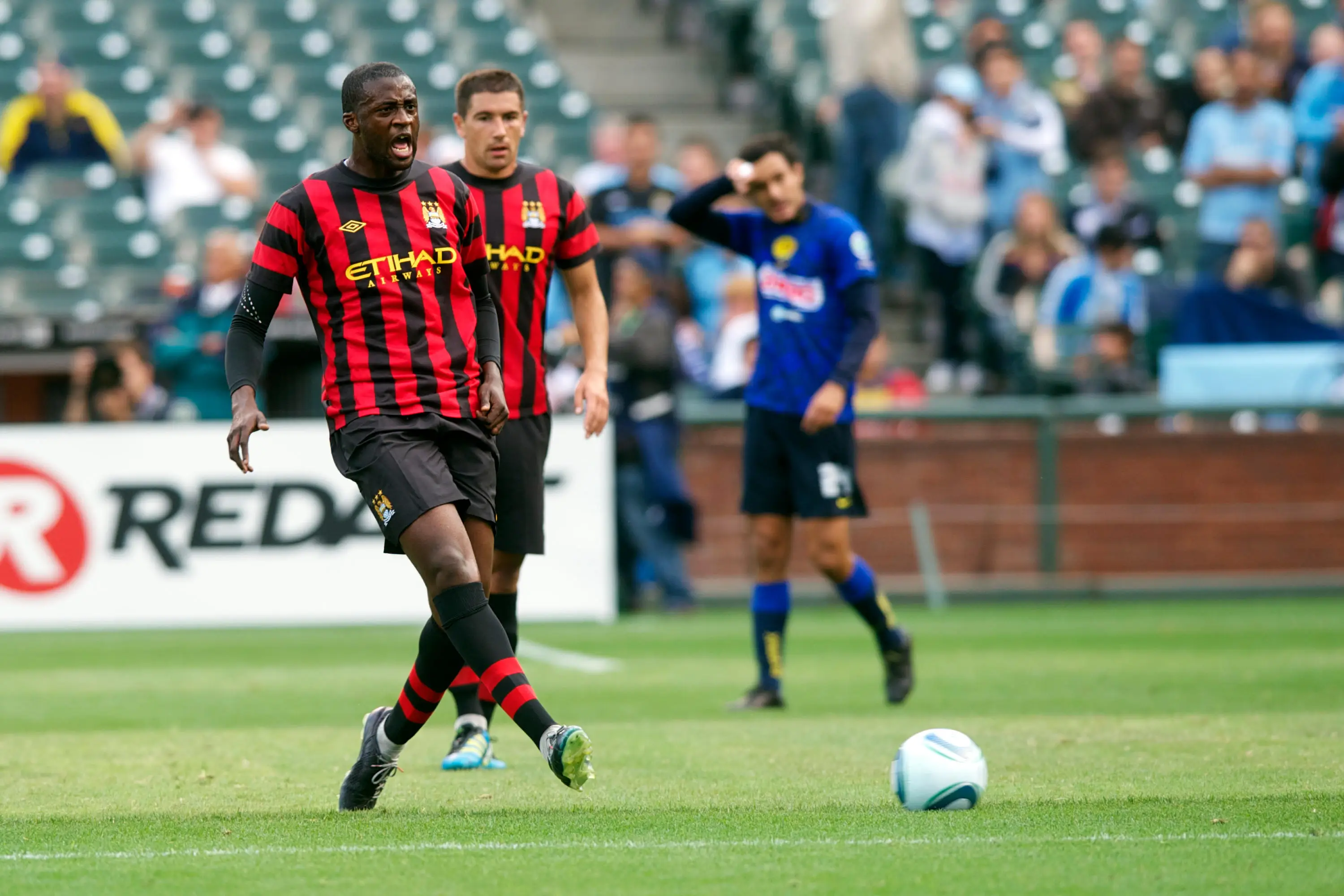 Yaya Toure in action for Manchester City in 2011. Zuma Press, Inc. / Alamy