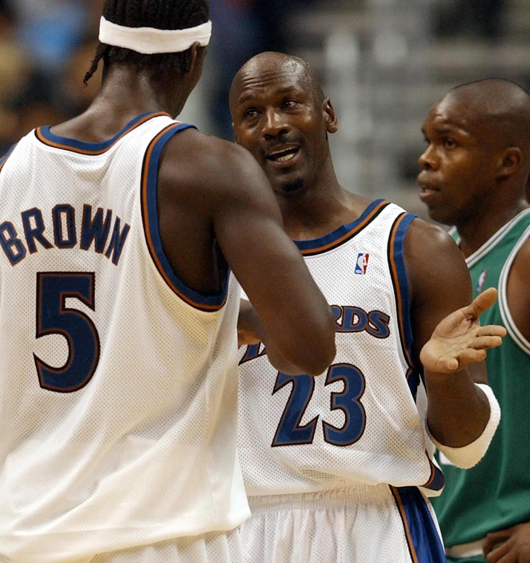 Kwame Brown claims he beat Michael Jordan in a 1v1 game. Image: Getty