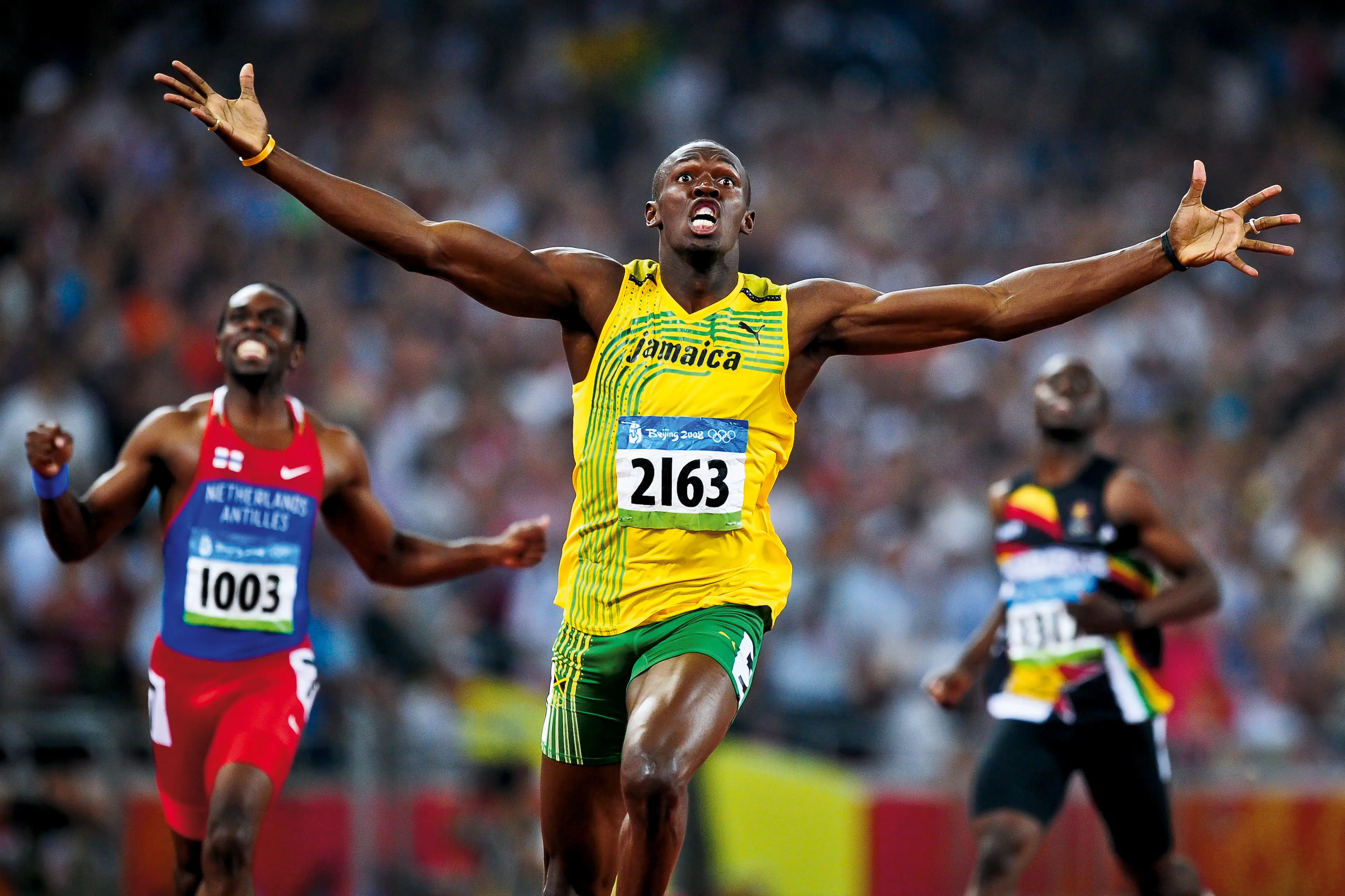 Usain Bolt 'gets out of breath' when he walks up the stairs after enjoying a legendary sprint career. Image: Getty 