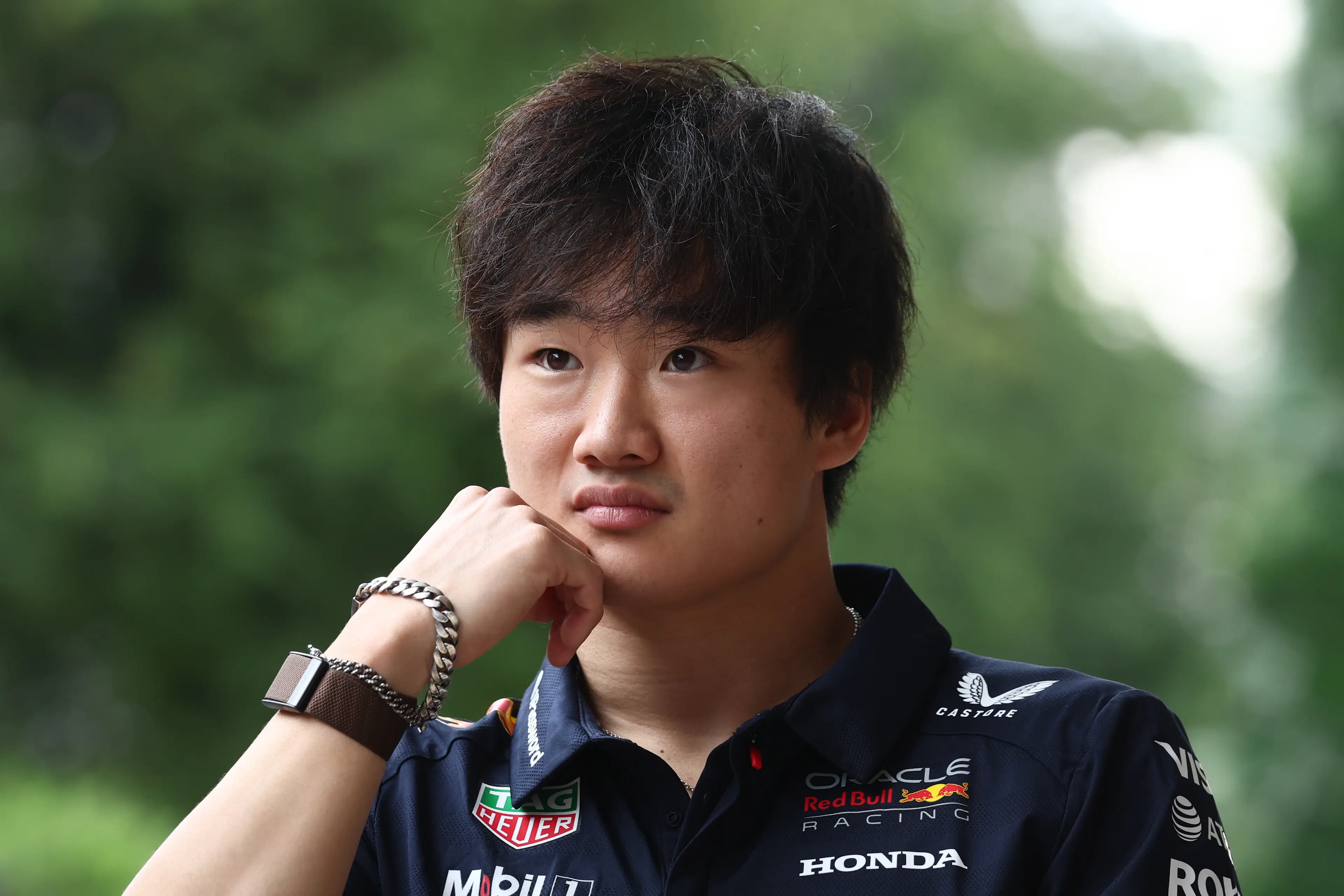 Yuki Tsunoda will not drive for Red Bull next season. Image: Getty