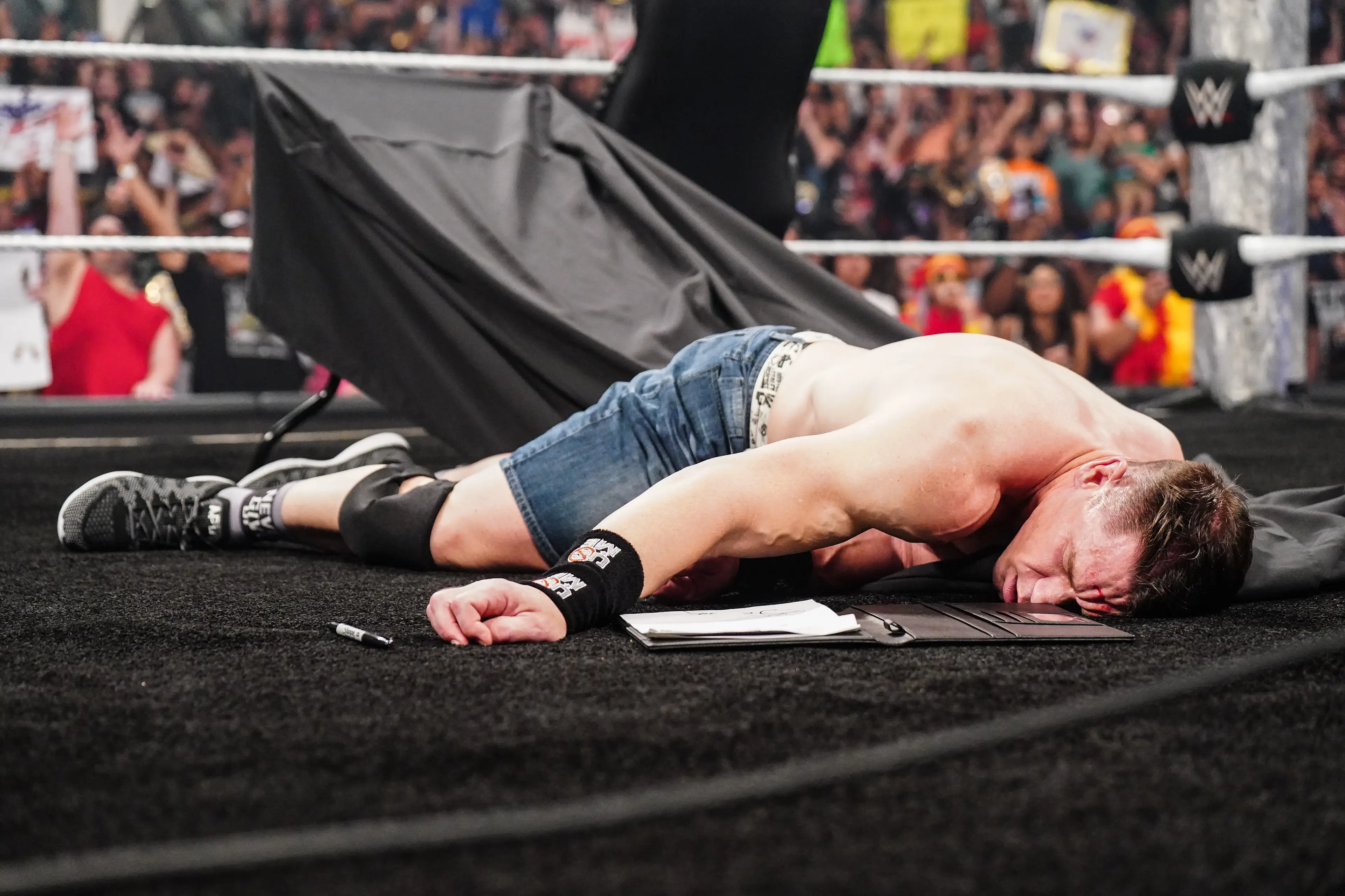 John Cena's final SummerSlam match will take place on Sunday. Image: Getty