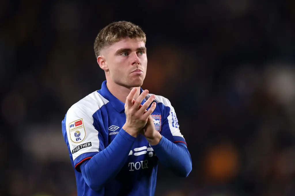 Ipswich Town star Leif Davis pictured (