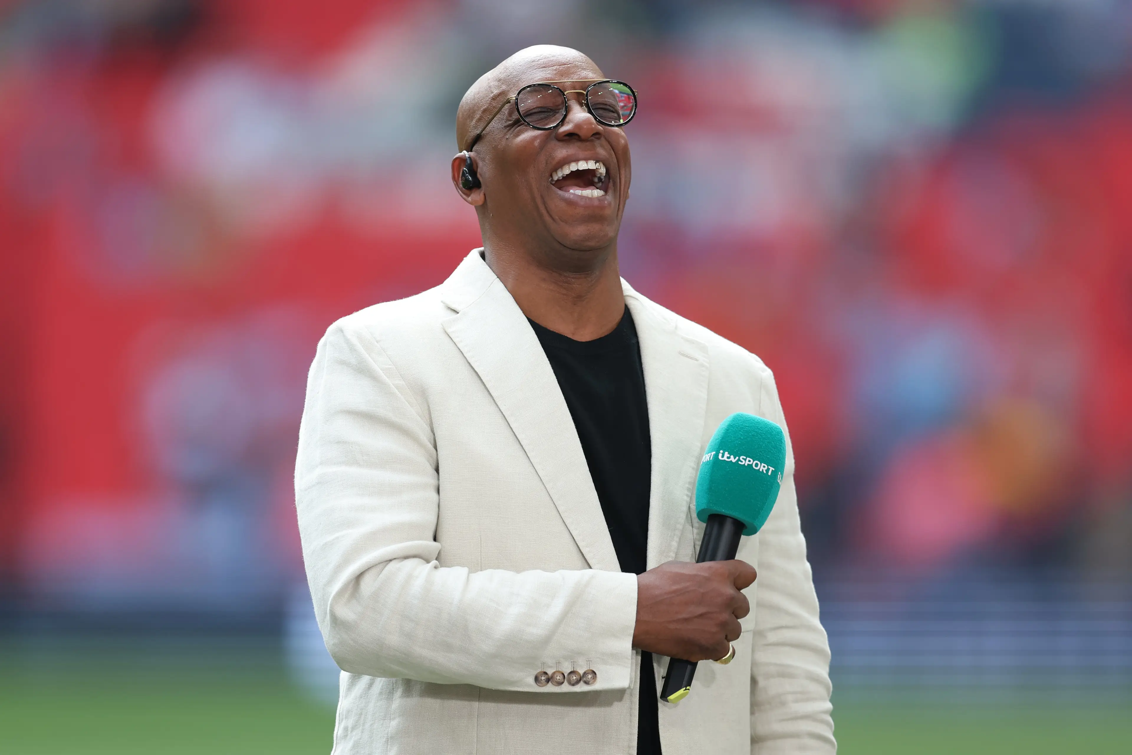 Ian Wright received backing from podcast co-host Steph Houghton following the Eni Aluko row. Image: Getty