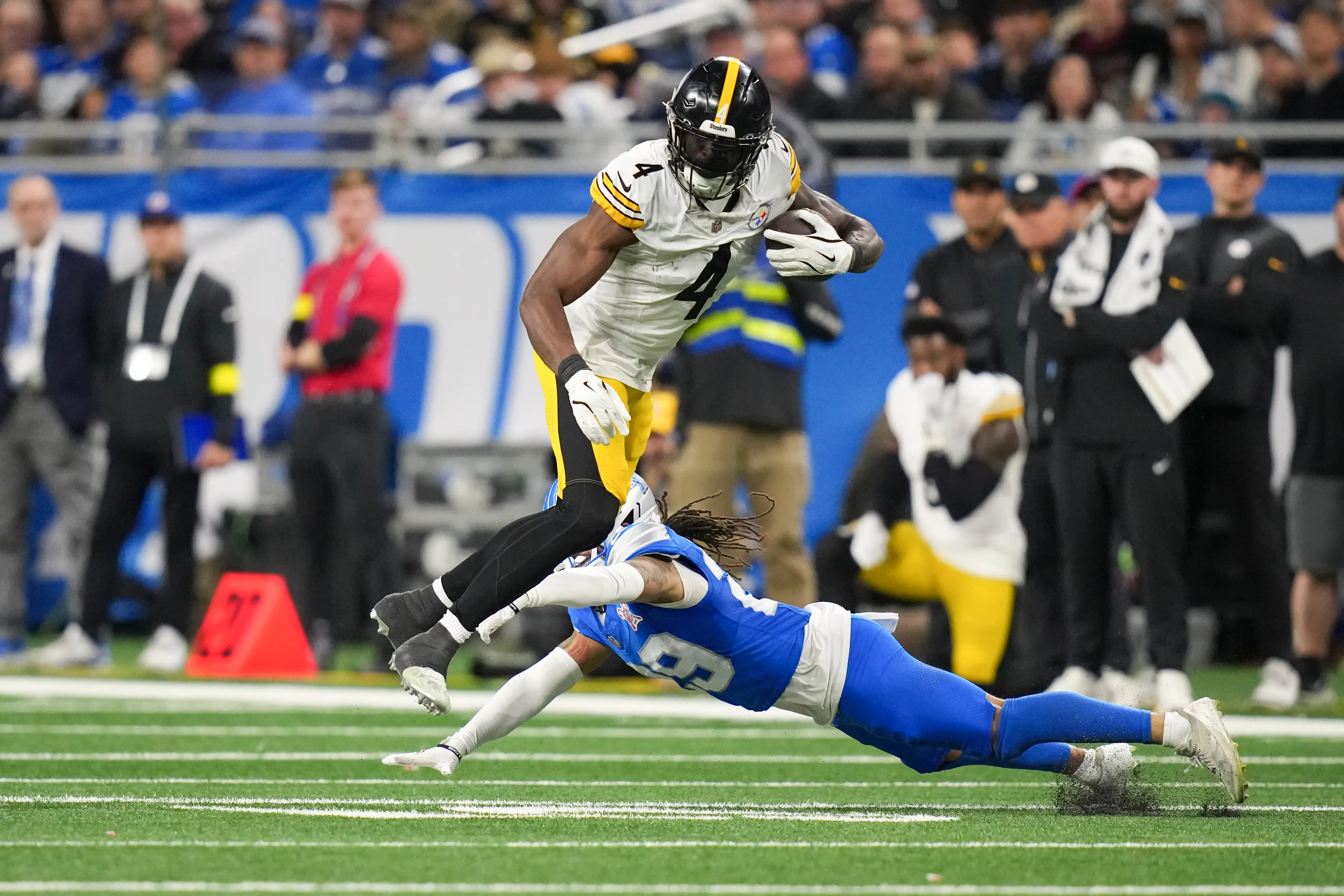 DK Metcalf could be in trouble for his conduct. Image: Getty