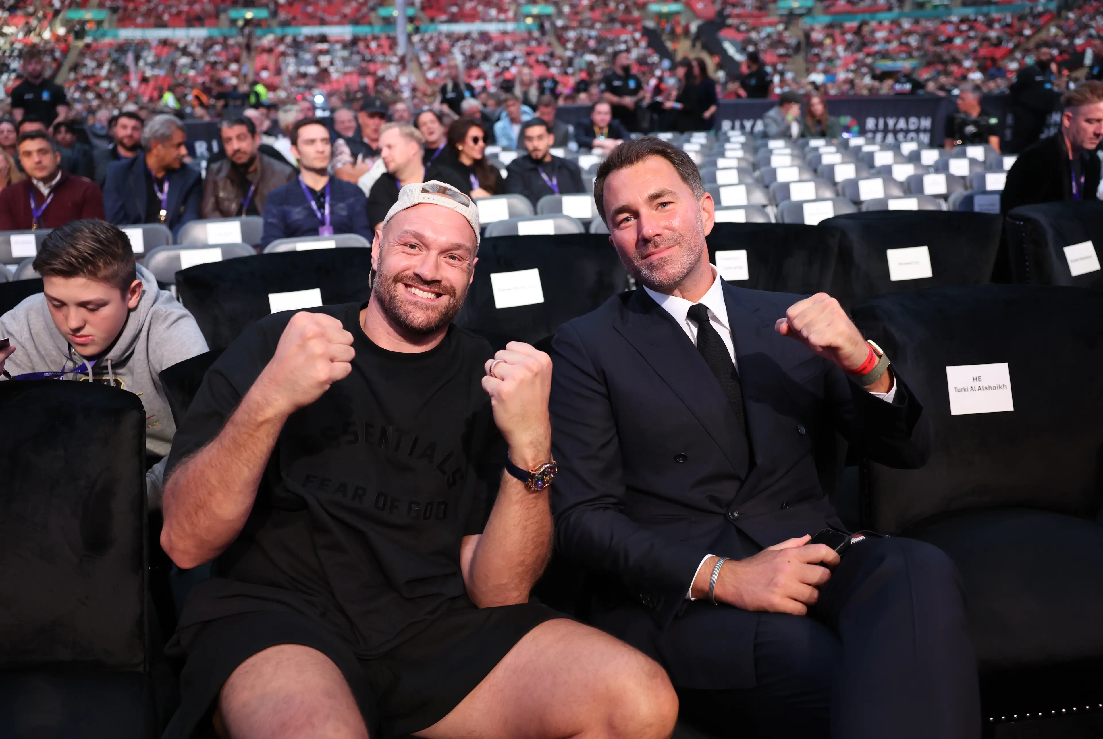 Tyson Fury and Anthony Joshua are set to meet in a blockbuster fight in 2026. Image: Getty 