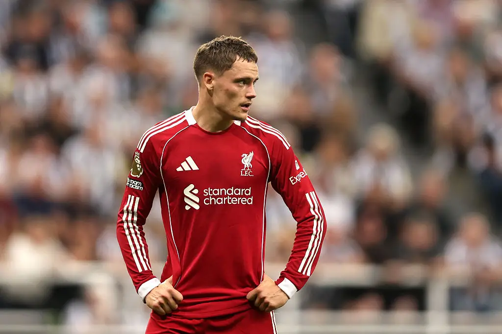 Florian Wirtz has had a difficult start to life at Liverpool. (Image: George Wood/Getty Images)