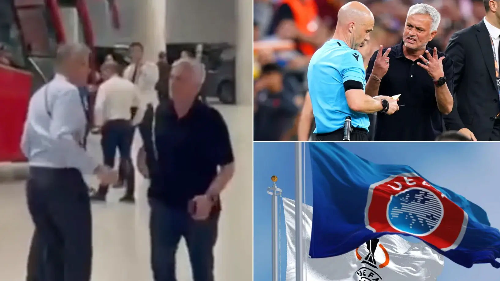 UEFA reportedly 'agree' with Jose Mourinho and AS Roma over Anthony Taylor's performance