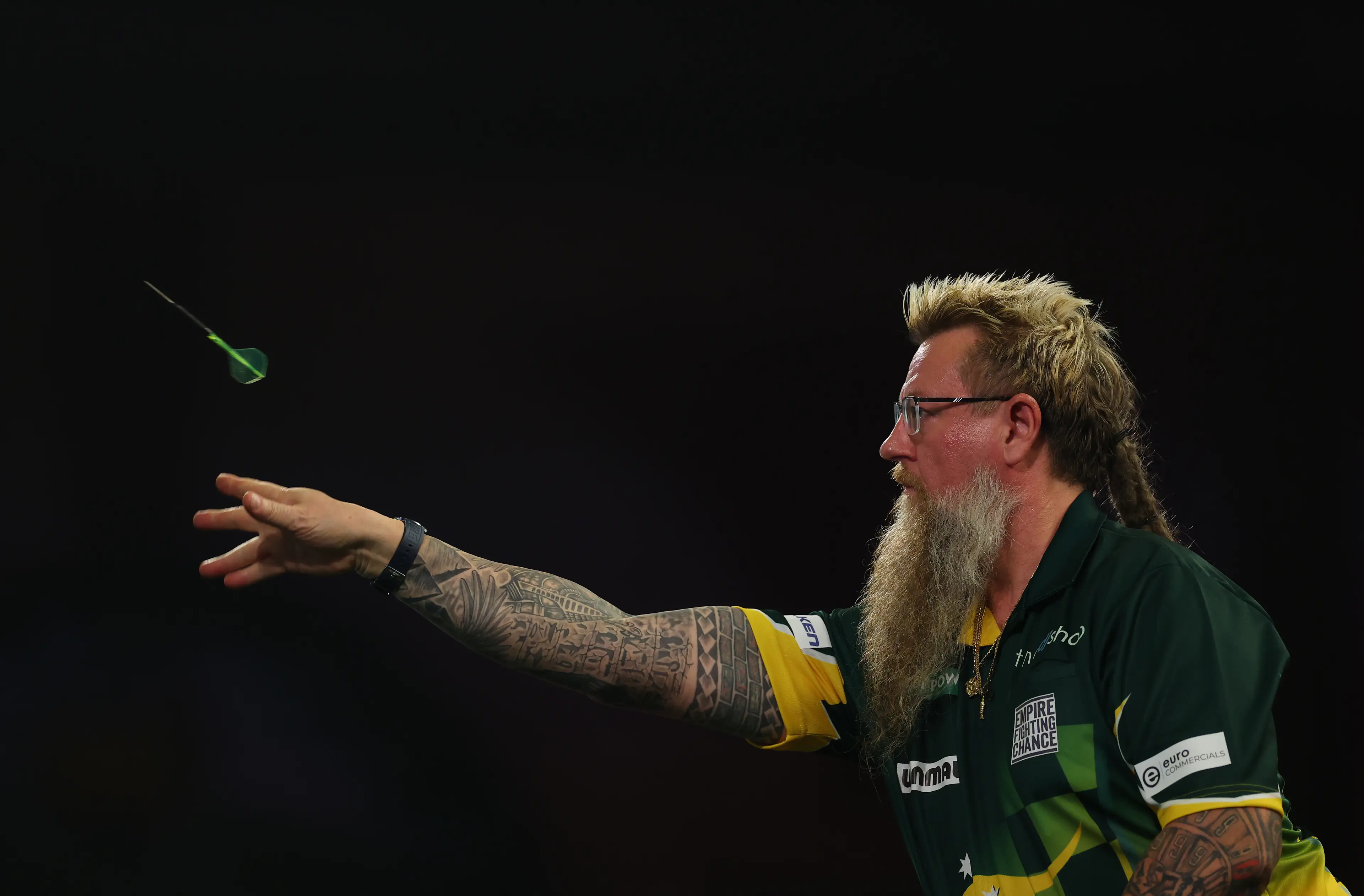 Simon Whitlock pictured during his clash against Connor Scutt. Image credit: Getty