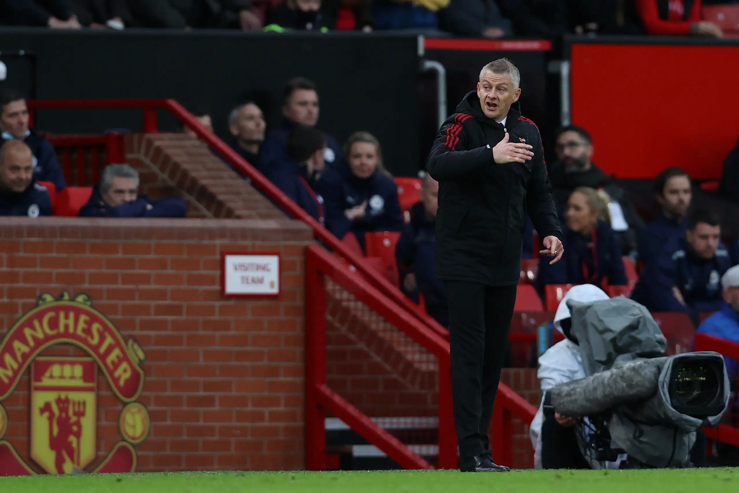 Solskjaer is interested in becoming United's caretaker. Image credit: Getty