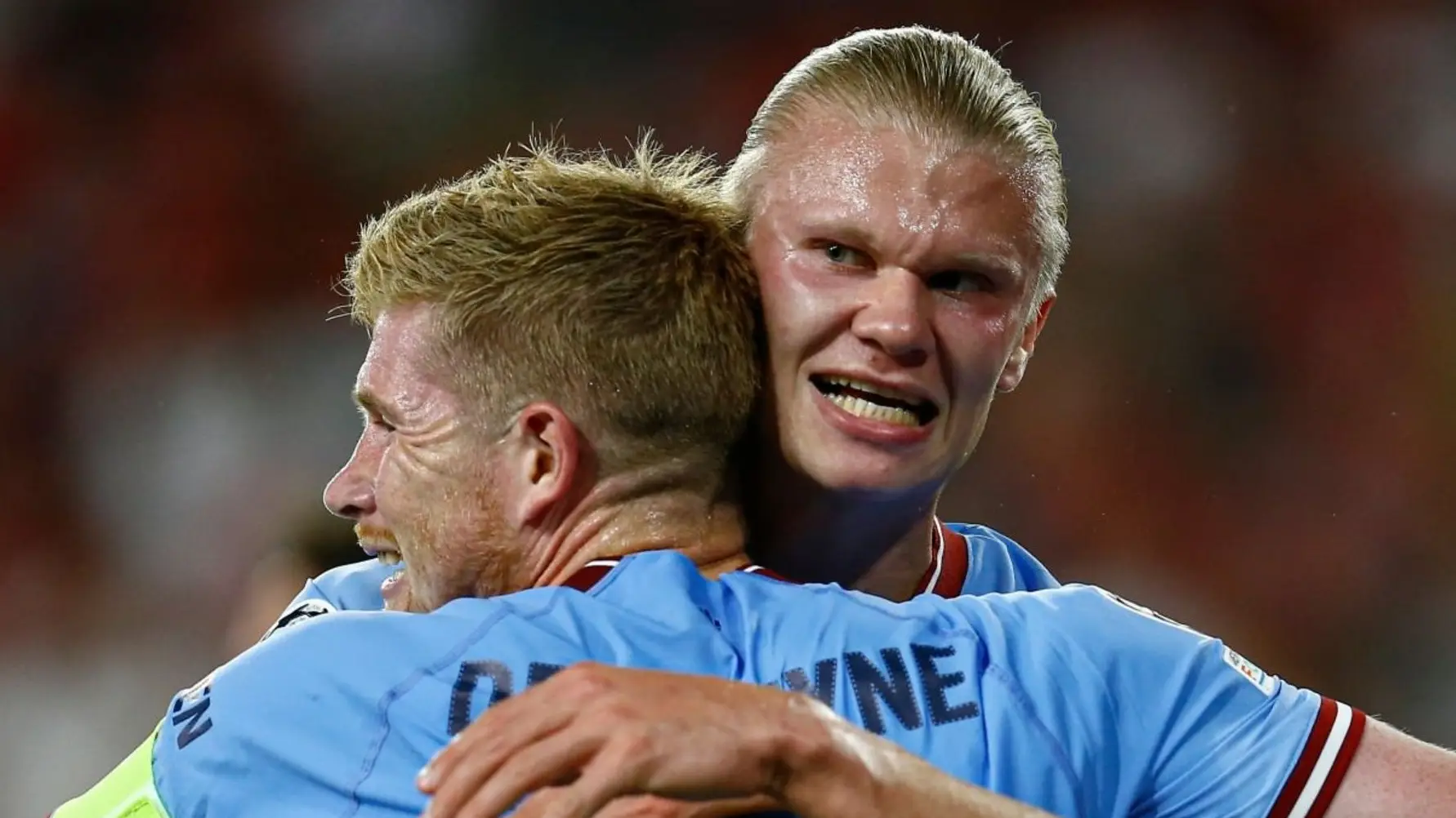 Erling Haaland and Kevin De Bruyne
