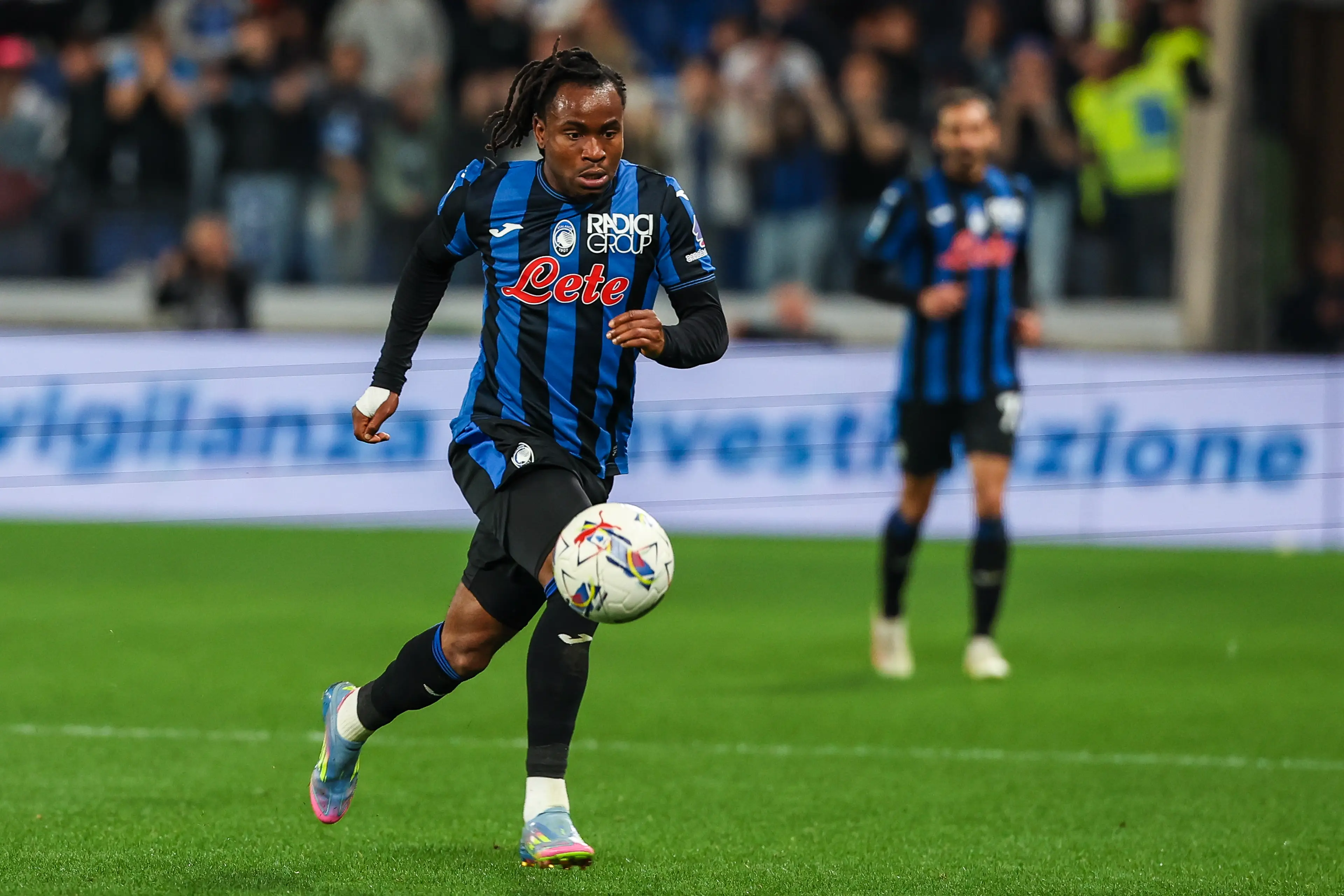 Ademola Lookman in action for Atalanta. Image: Getty 