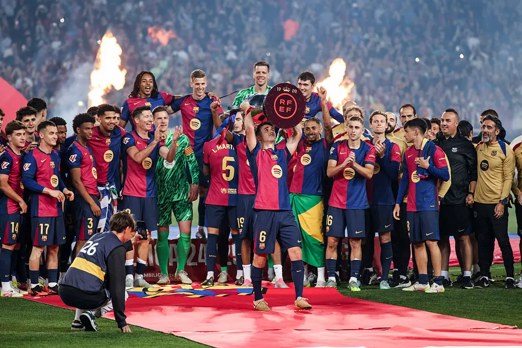 Barcelona lifted the La Liga title (Credit:Getty)