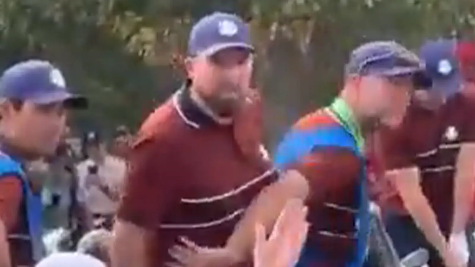 Shane Lowry Restrained After Fan Incident as Ryder Cup Match Turns Ugly