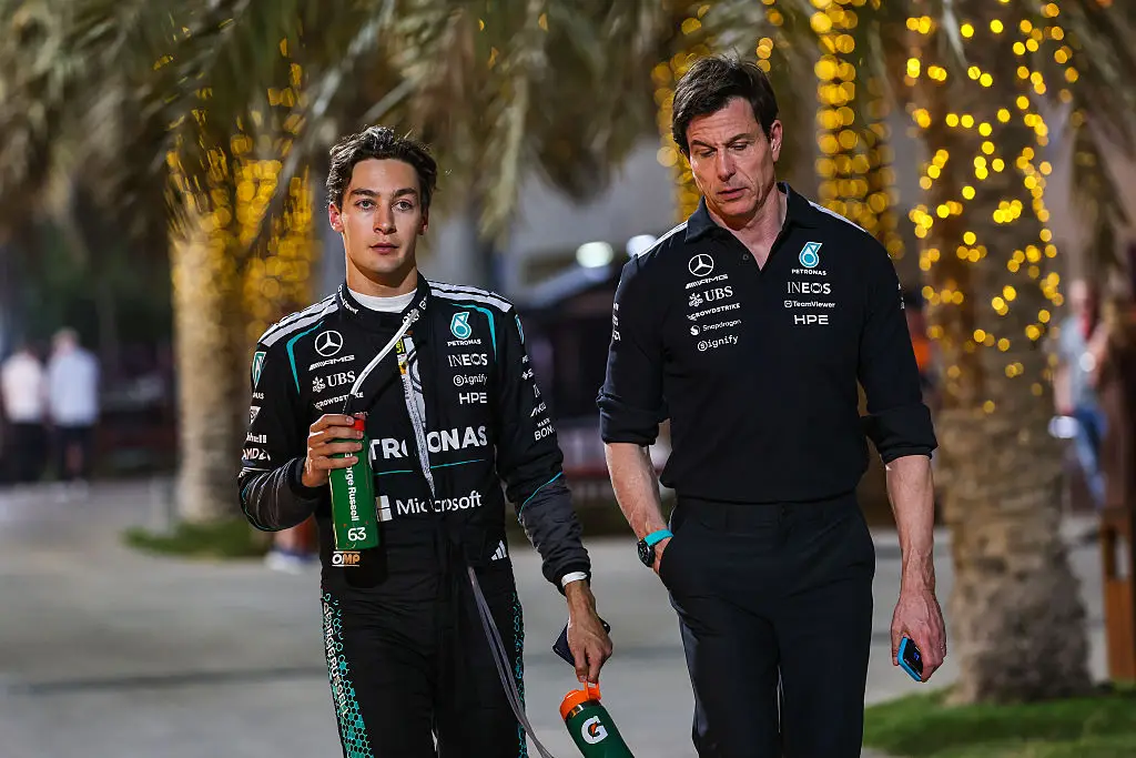 George Russell is currently the title favourite. (Image: Kym Illman/Getty Images)