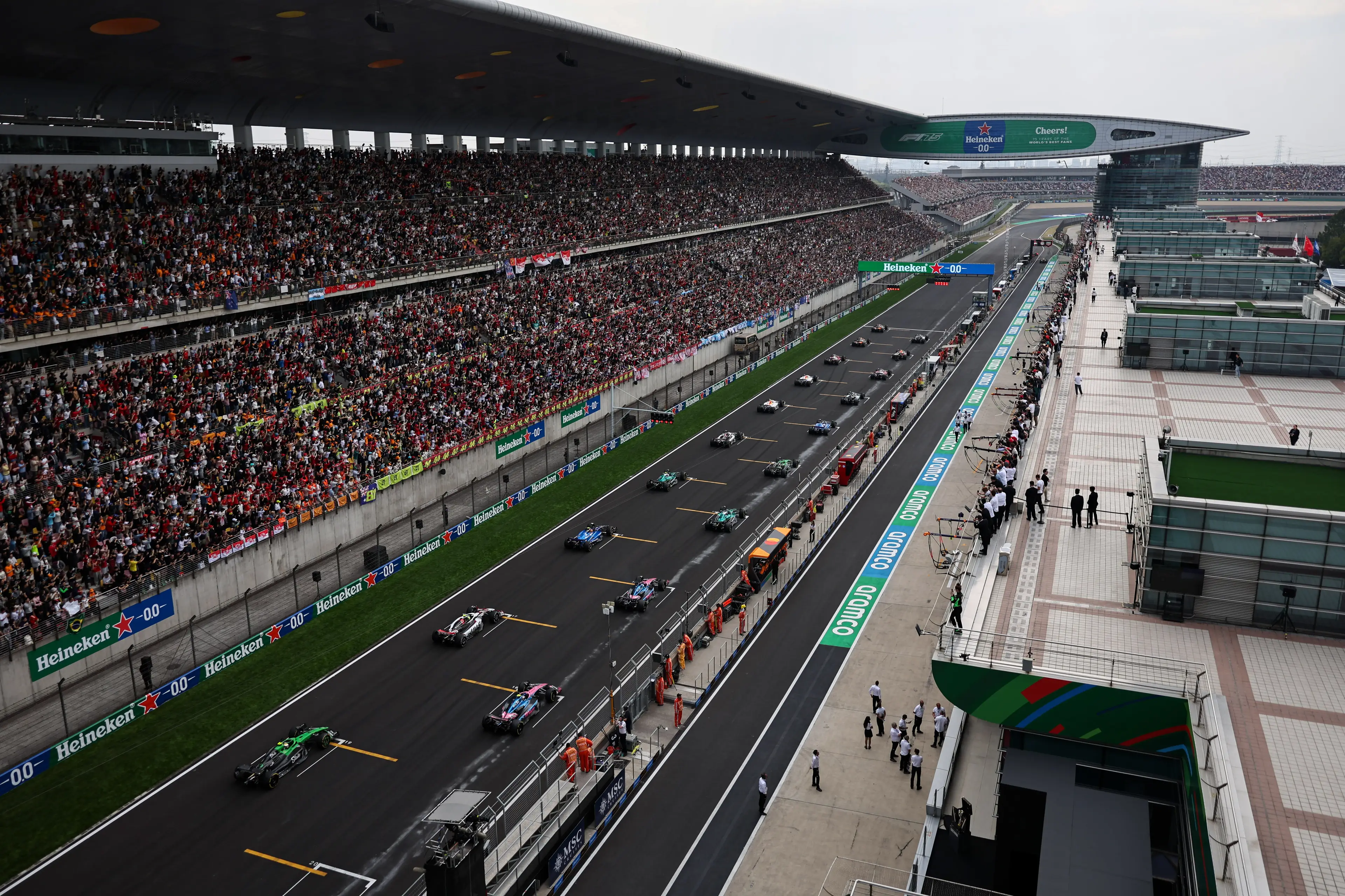 F1 has been held in China since 2004 (Image: Getty)
