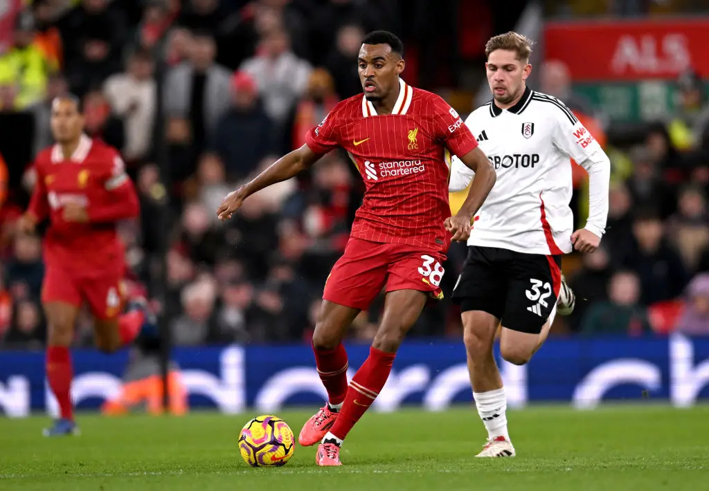 Ryan Gravenberch has performed well this season (Credit:Getty)