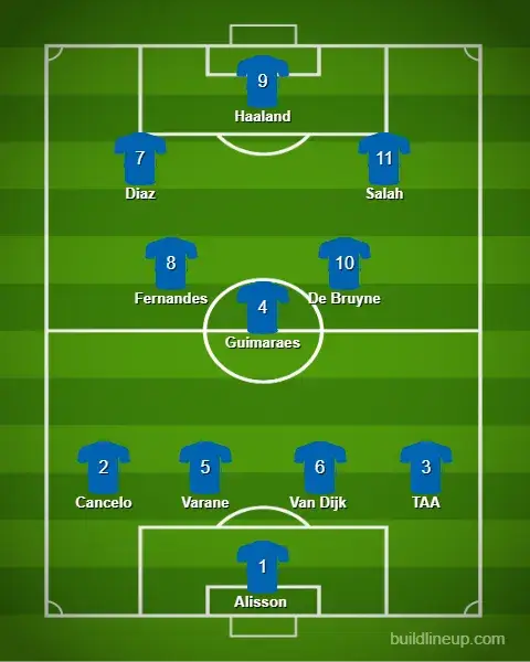 Nas' northern team for the Premier League 'All-Star' game