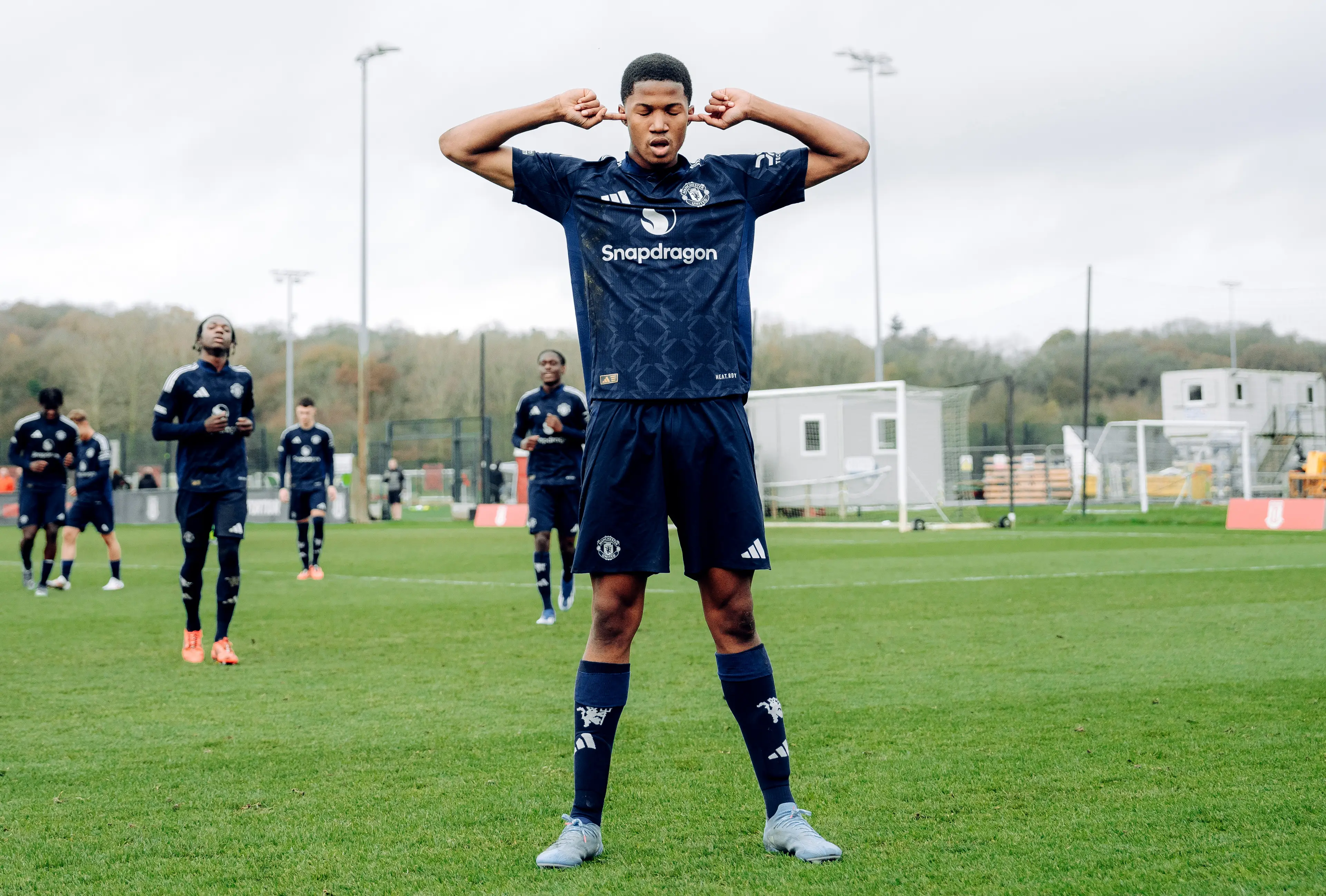 Chido Obi has scored nine times in 11 games for United's youth team. Image credit: Getty
