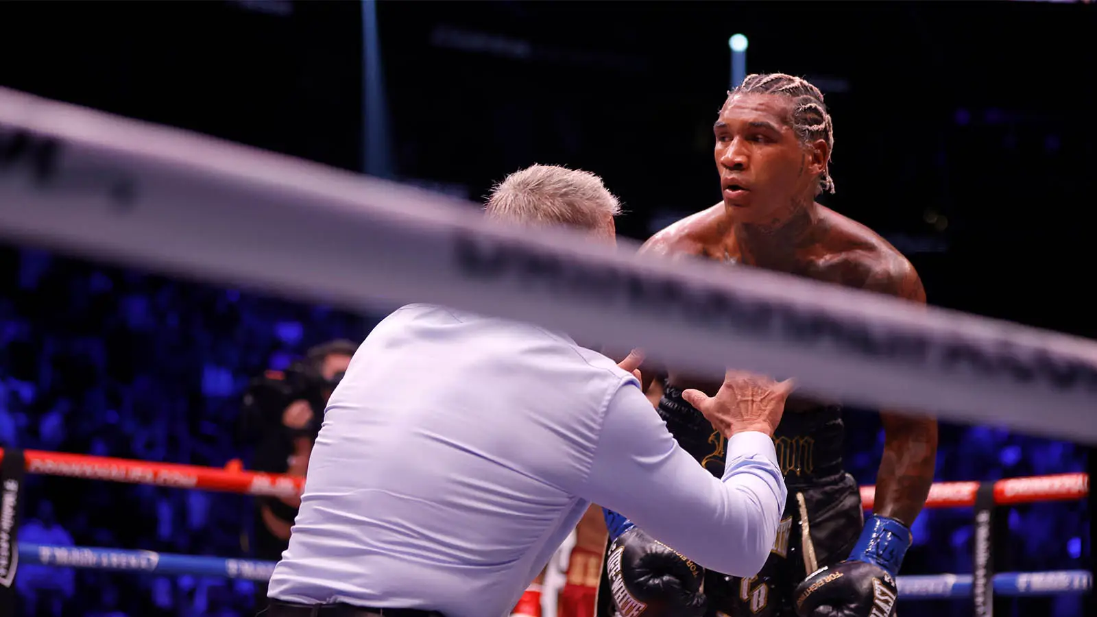 Benn lasted under two rounds against Garcia (Image: Getty)