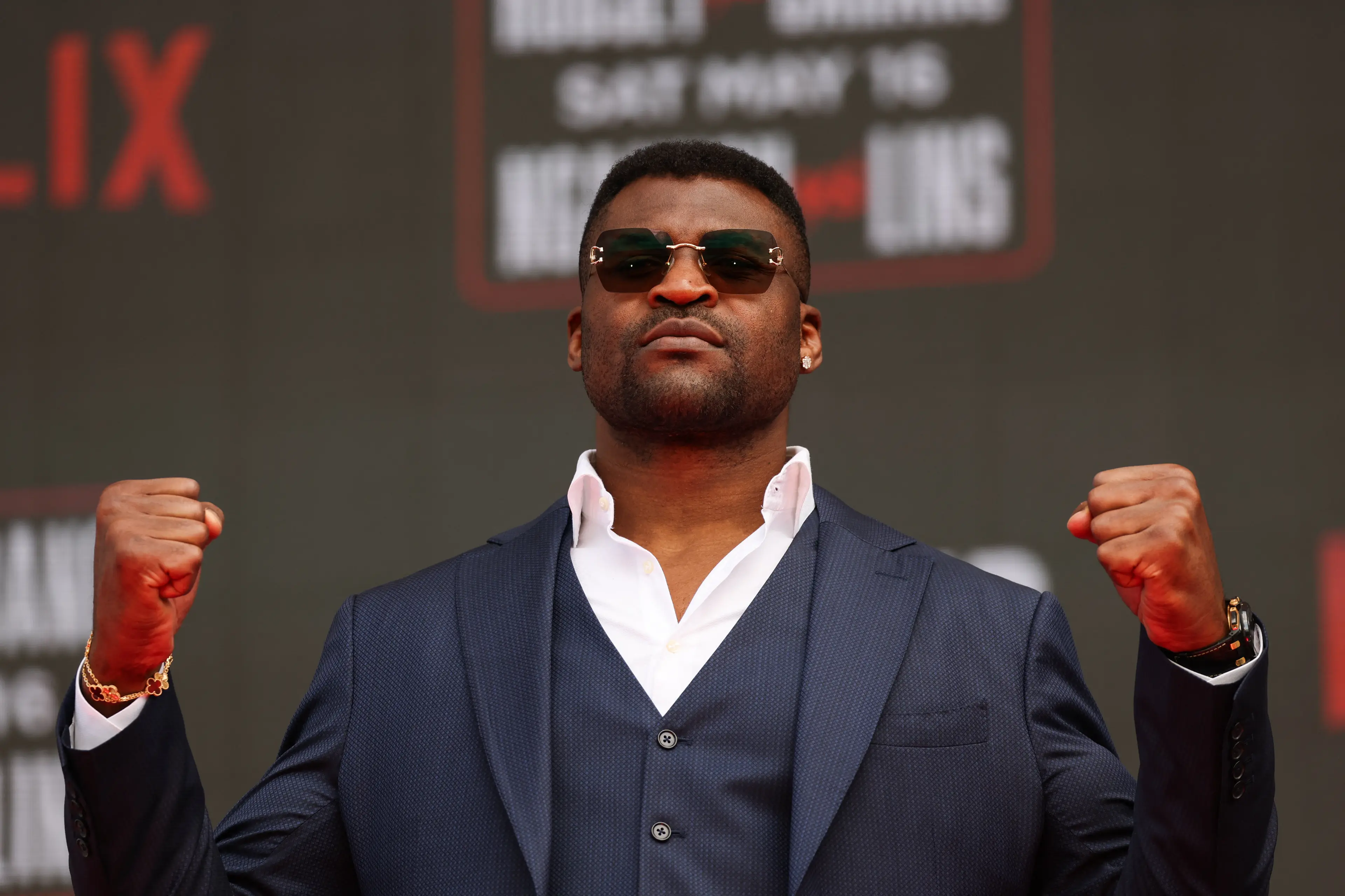 Ngannou returns to action in May. (Image